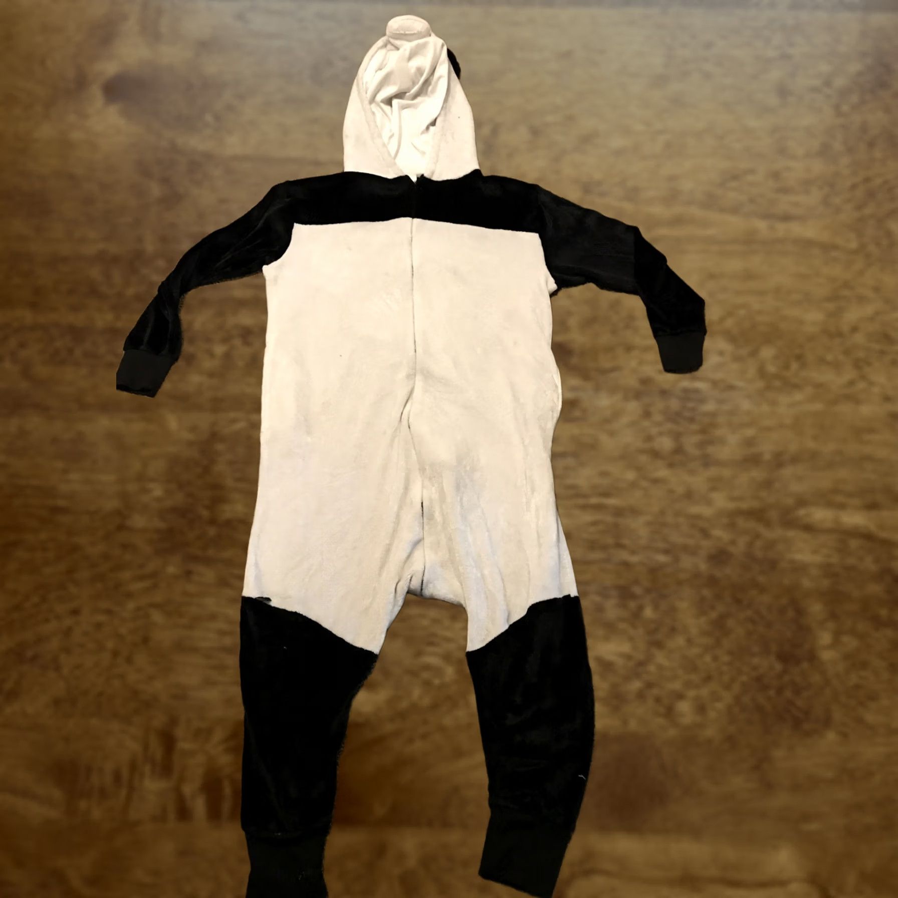 ESPIRIT Panda Bear Halloween Costumes OS Adult/teenager Pockets Comfy Dress Halloween Black/white Size ONE SIZE - 1 Thumbnail
