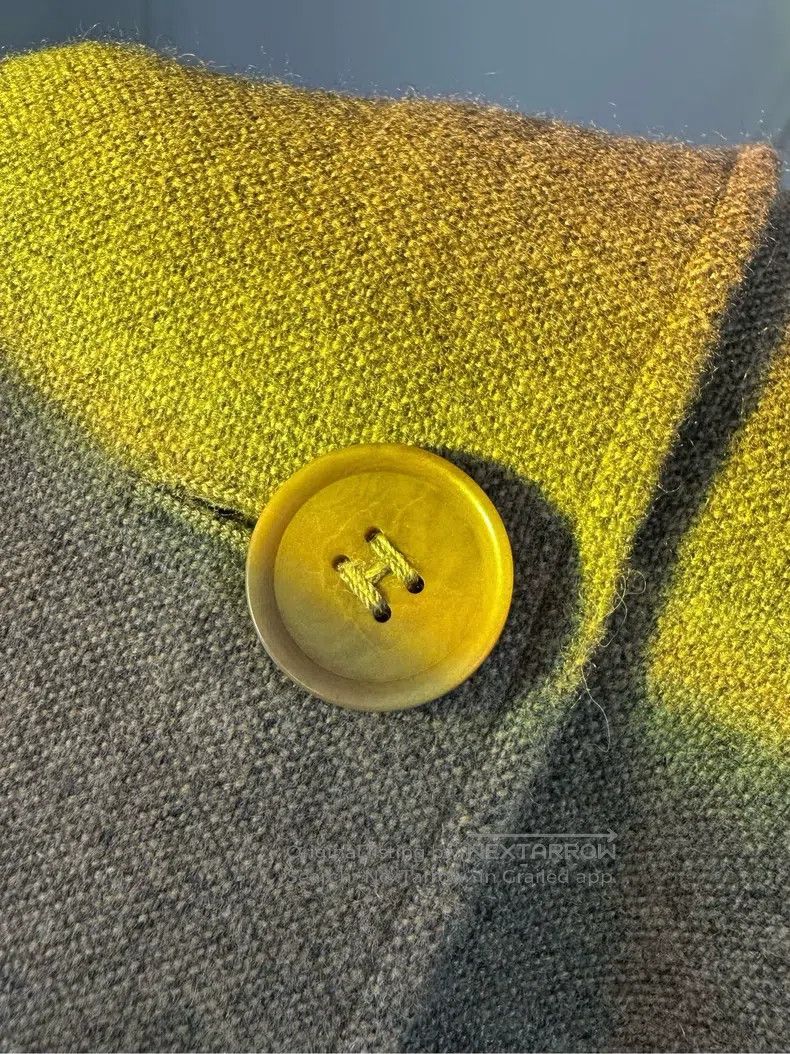 Hermes Women's Margiela Era Single Button Wool and Cashmer