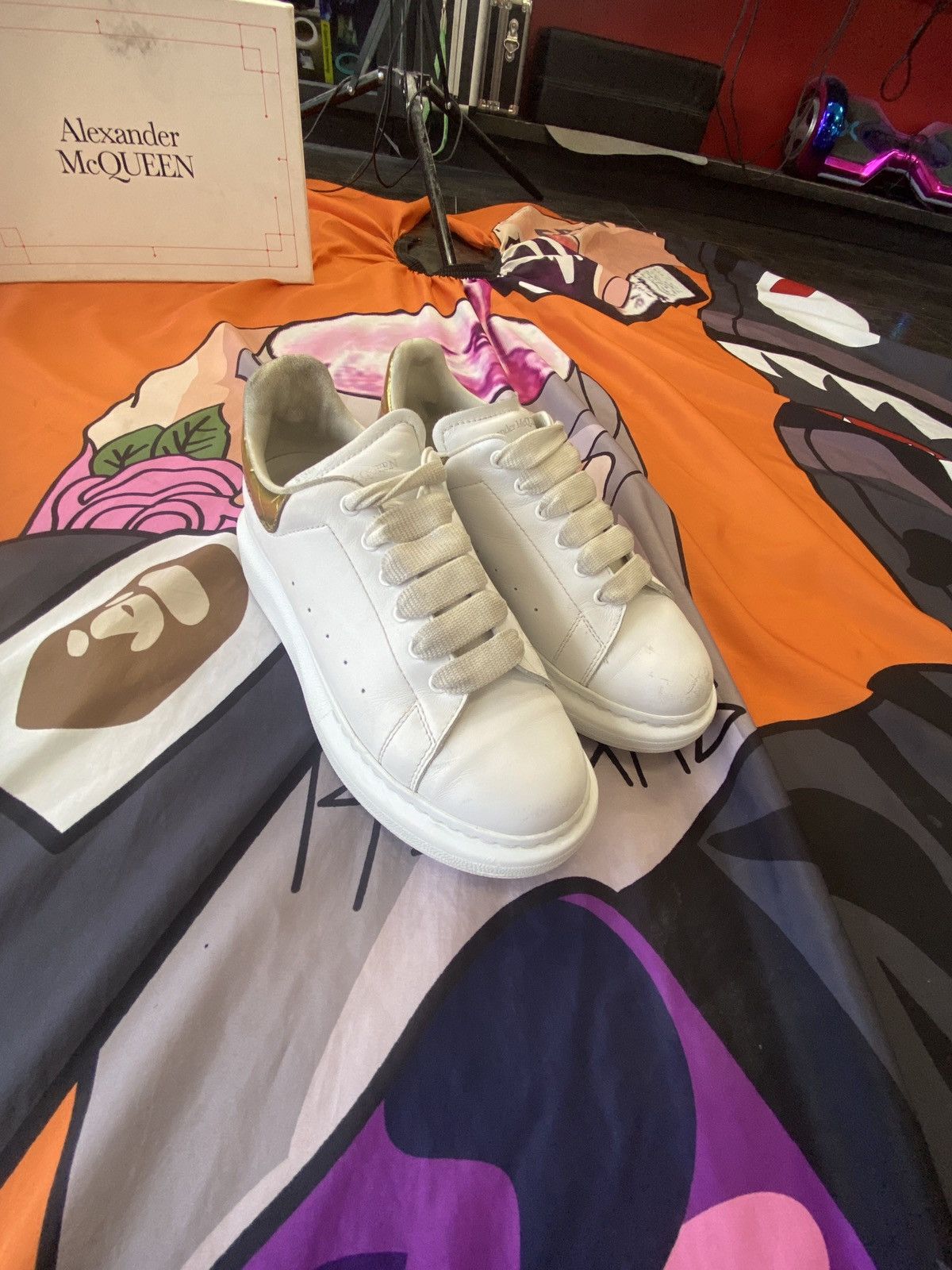 Alexander McQueen Alexander Mcqueen oversized snkr READ INFO! Size US 4 / IT 34 - 6 Thumbnail