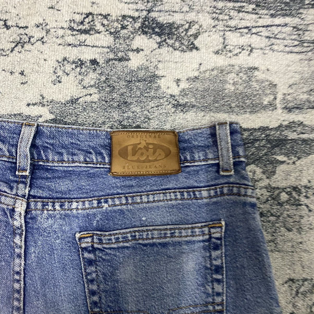 Vintage Lois Dirty Denim Jeans