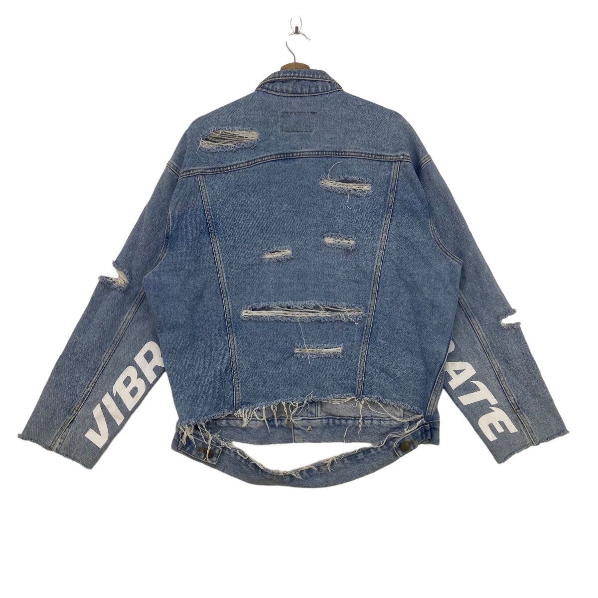 Japanese Brand Japanese Brand Vibrate Street Fashion Distressed Denim Size US M / EU 48-50 / 2 - 3 Thumbnail