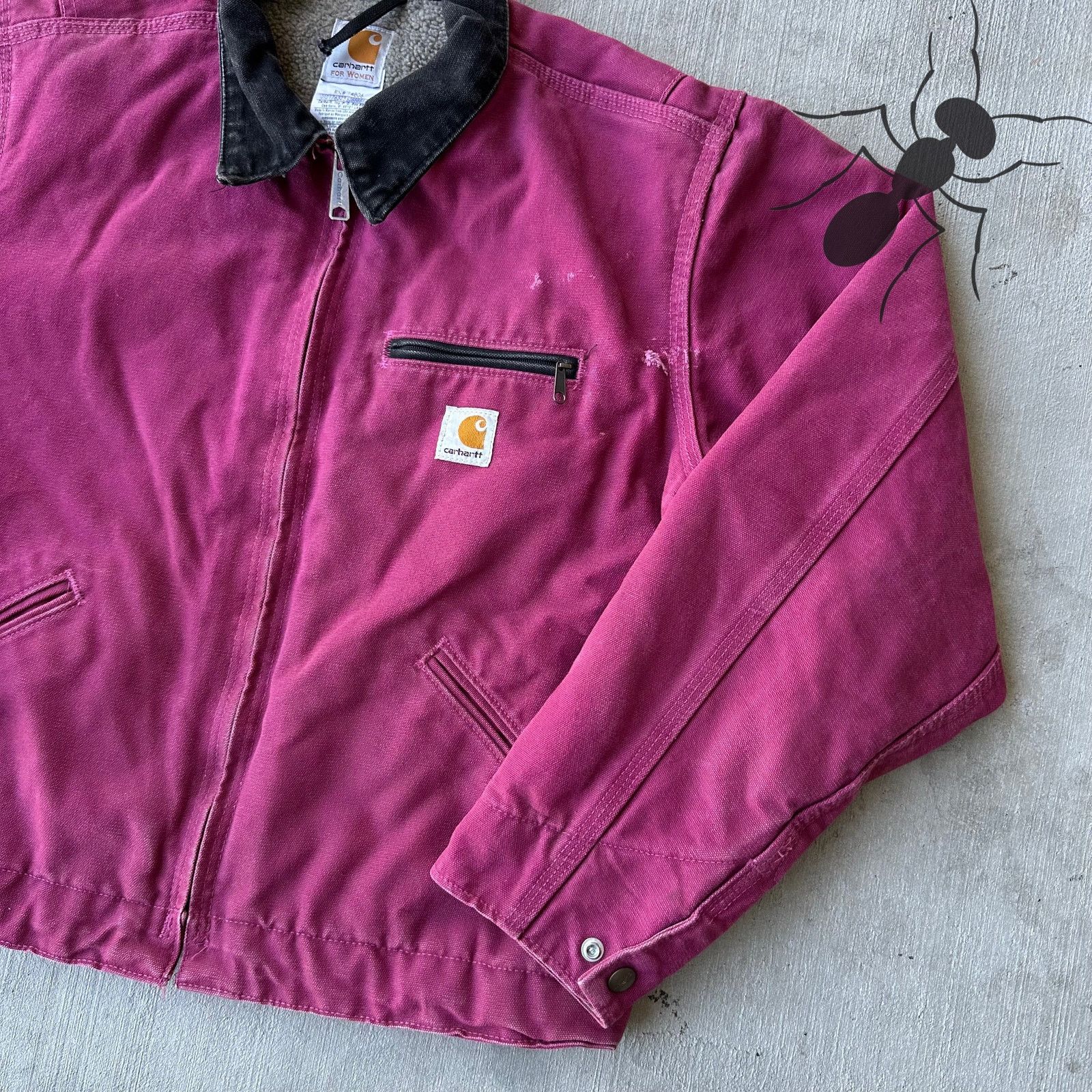 Carhartt WOMENS WJ097 RBY Detroit work wear jacket