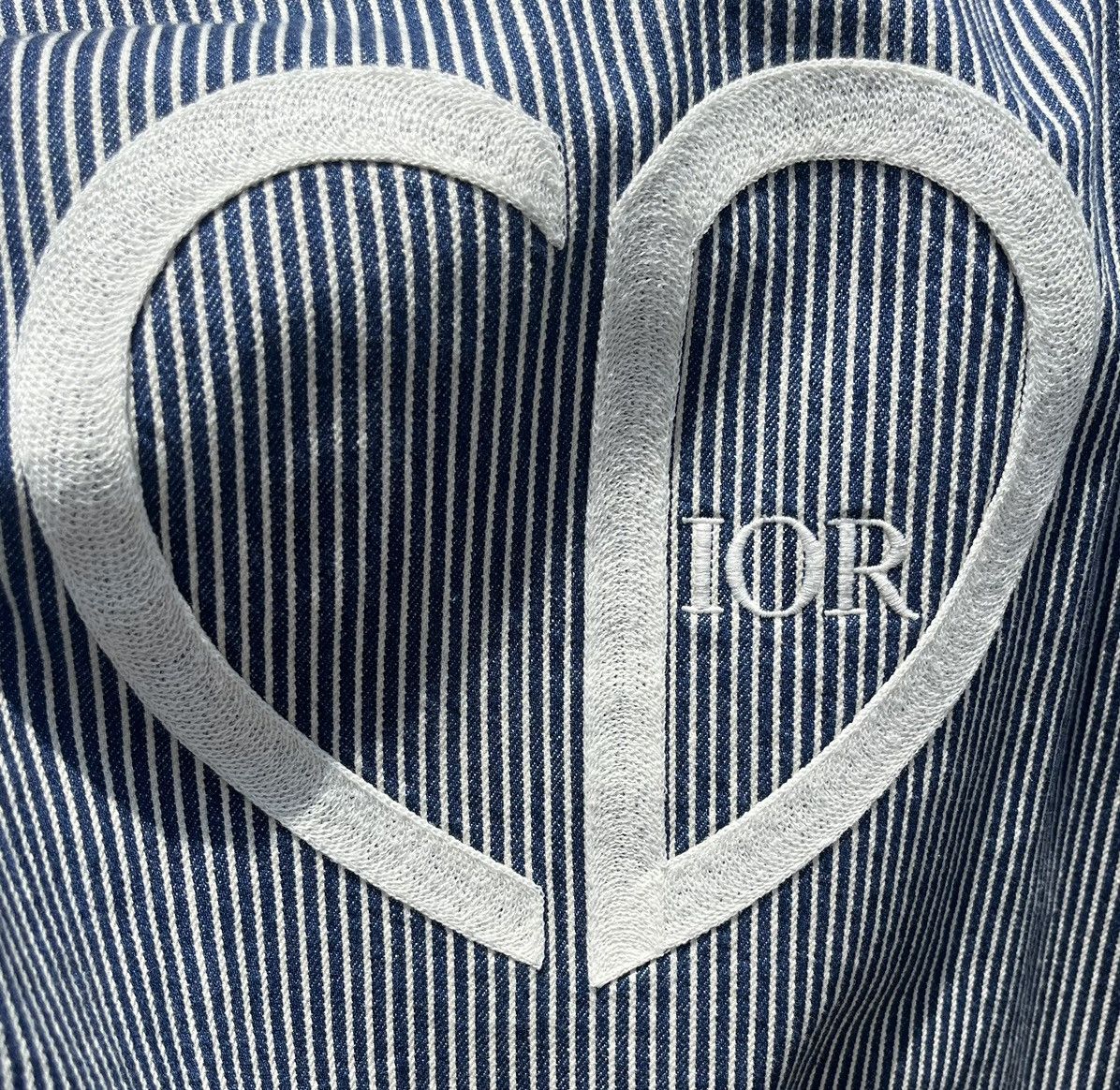 Dior Dior heart pinstripe jacket Size US L / EU 52-54 / 3 - 2 Thumbnail