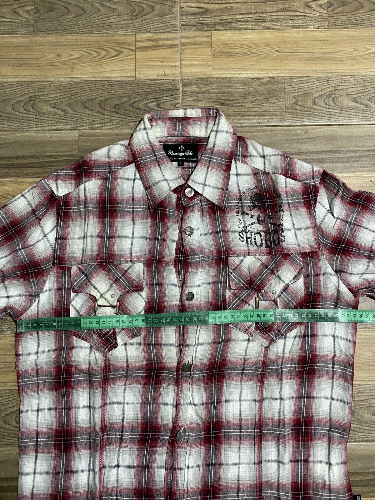 Japanese Brand × Vintage BERNINGS SHO BONDAGE SHIRT Size US L / EU 52-54 / 3 - 12 Thumbnail