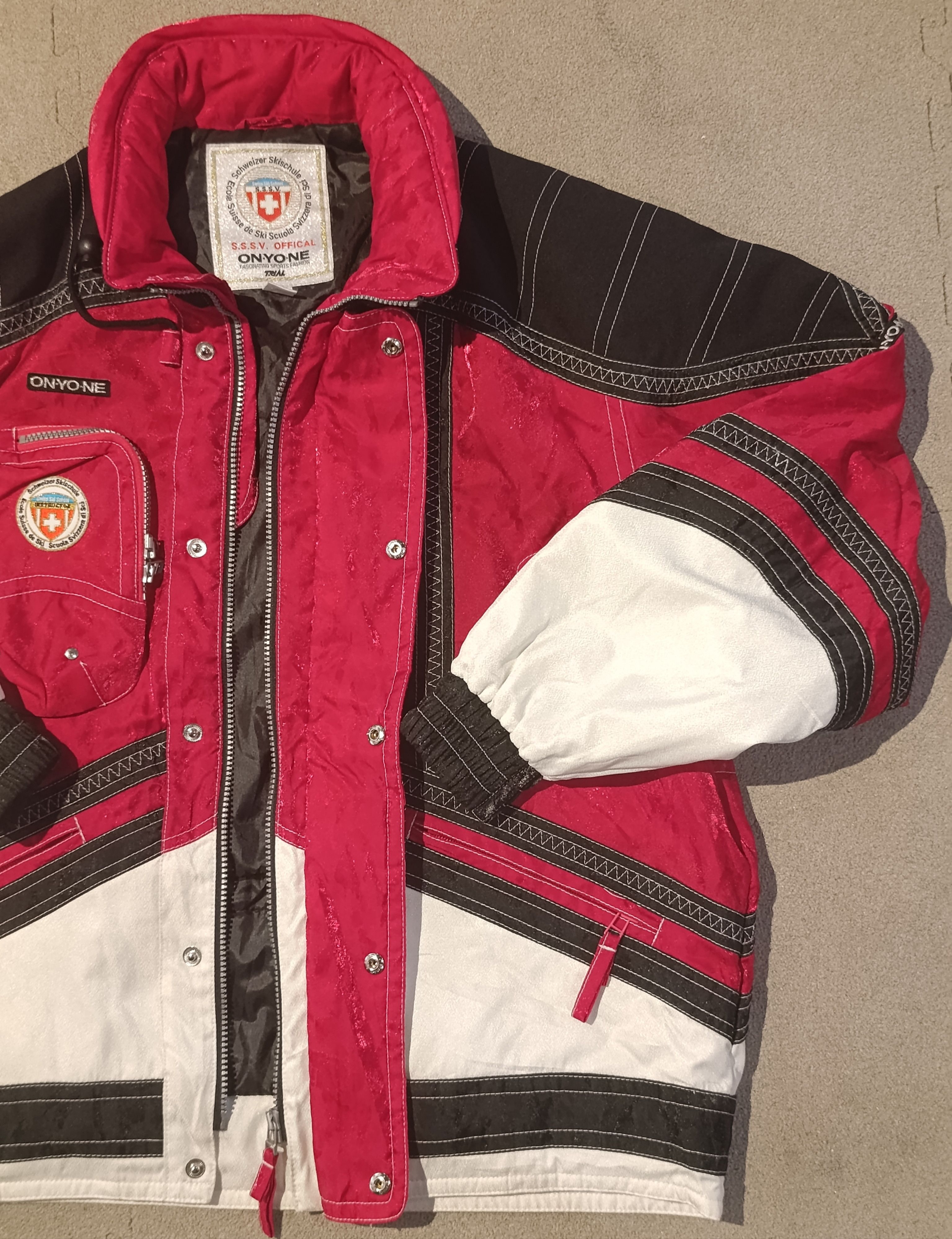 Other Rare Vintage 90s ON-YO-NE Swiss Ski School Instructor Jacket Size US S / EU 44-46 / 1 - 1 Thumbnail