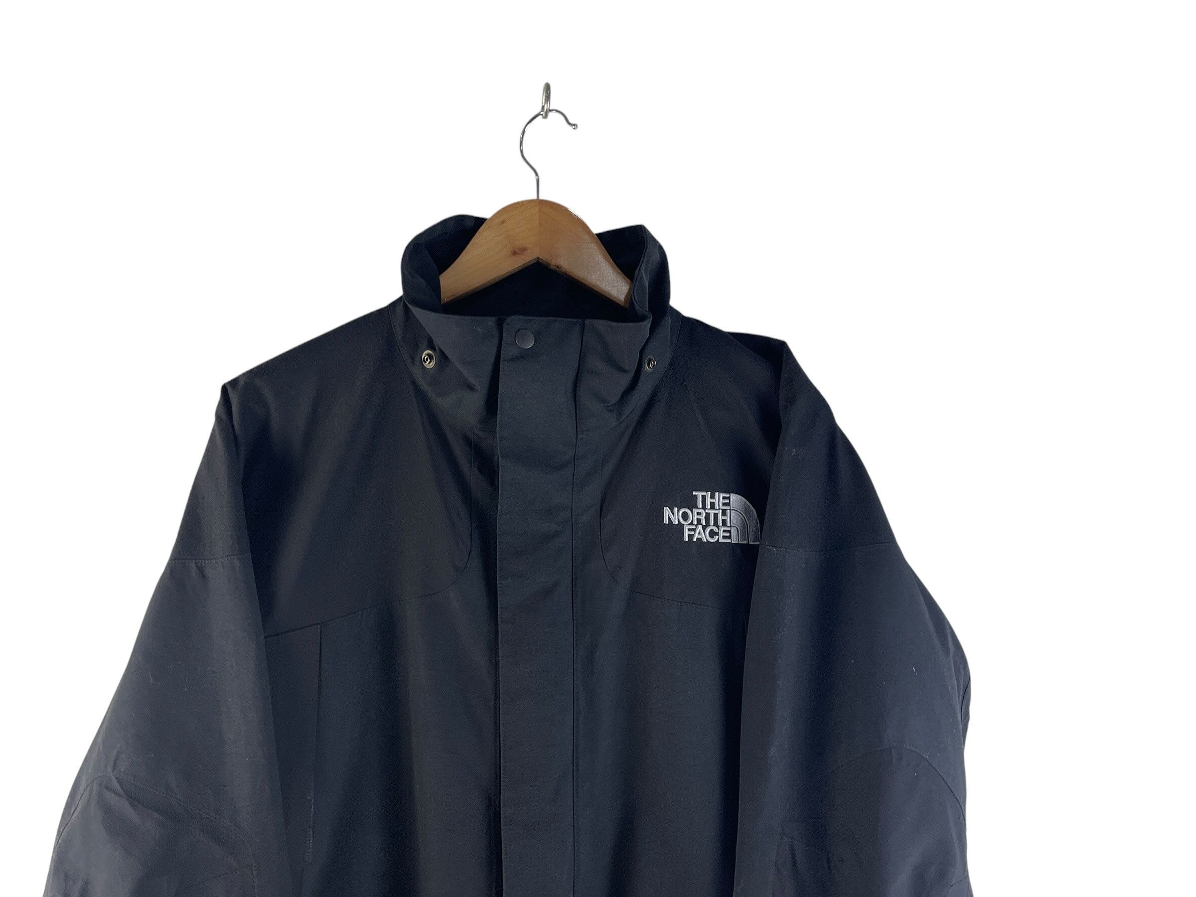 The North Face Vintage The North Face Gore-Tex Shell Jacket Black Pit Zip Size US M / EU 48-50 / 2 - 5 Thumbnail