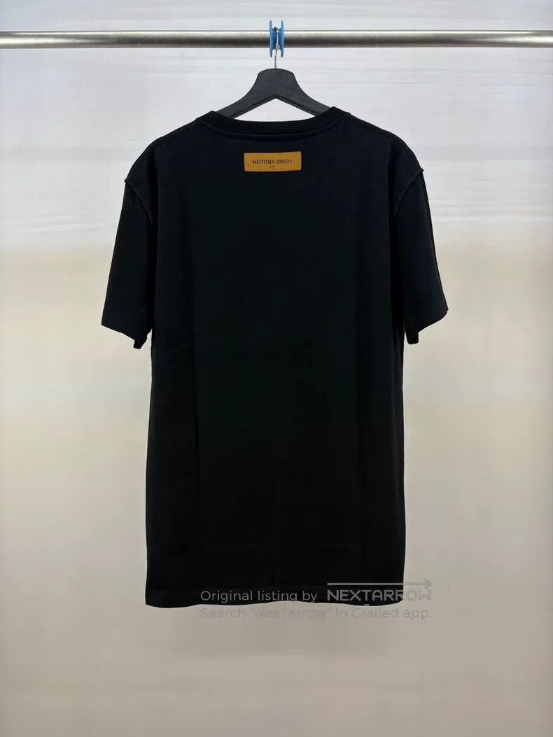 Louis Vuitton Louis Vuitton Black embroidered small airplane short sleev Size US L / EU 52-54 / 3 - 2 Thumbnail