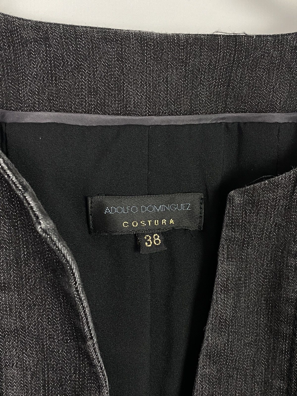Adolfo Dominguez Adolfo Dominguez Costura Denim Jacket Size XS / US 0-2 / IT 36-38 - 5 Thumbnail
