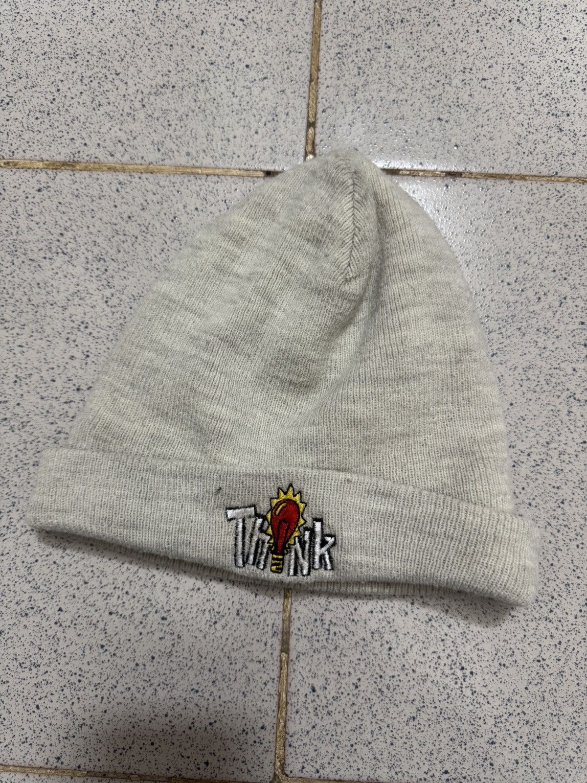 Think Skateboards Think skateboarding vintage beanie 90s Size ONE SIZE - 1 Thumbnail