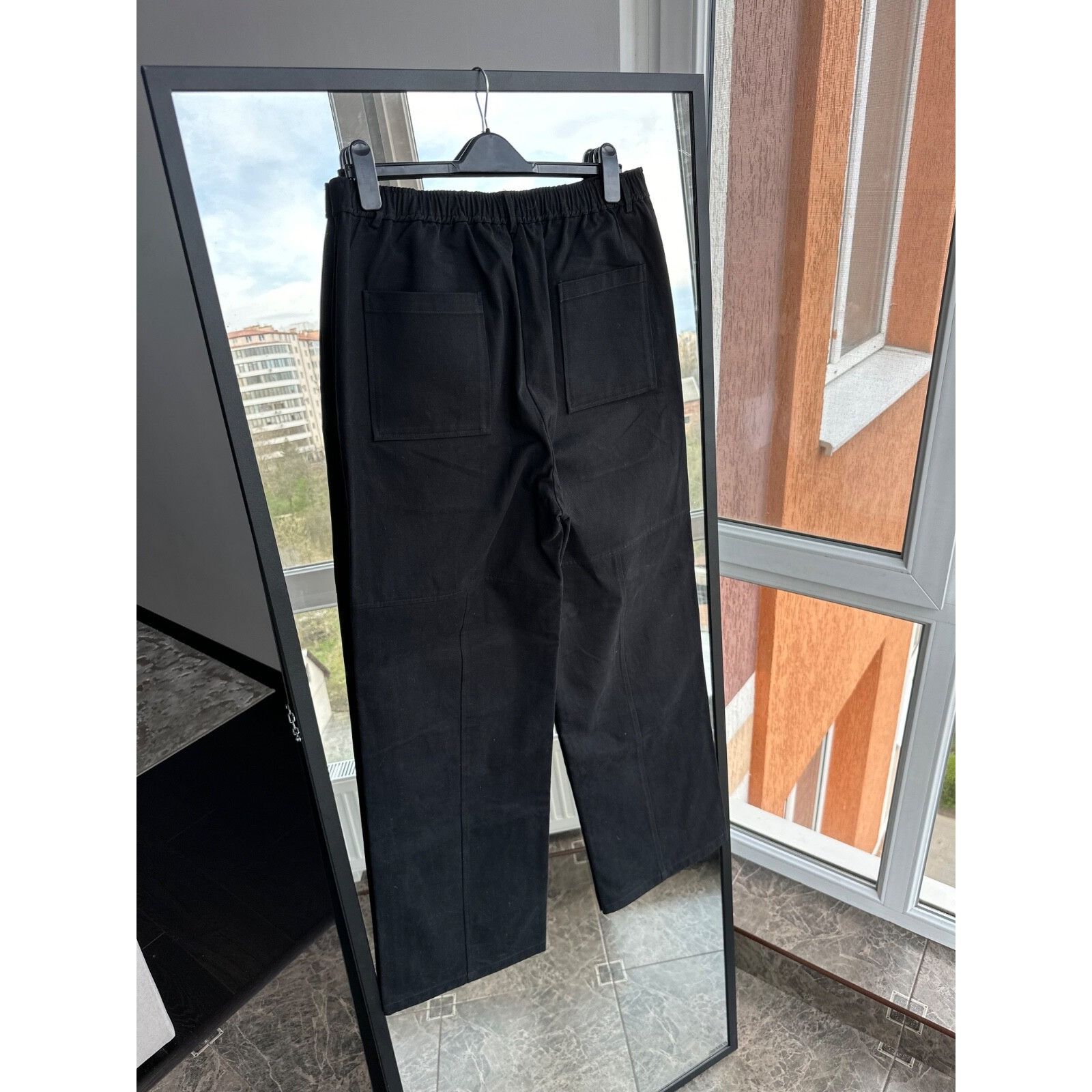 Vintage 4NG3L0000 Black Straight Baggy Heavy Cotton Pants Size US 30 / EU 46 - 4 Thumbnail