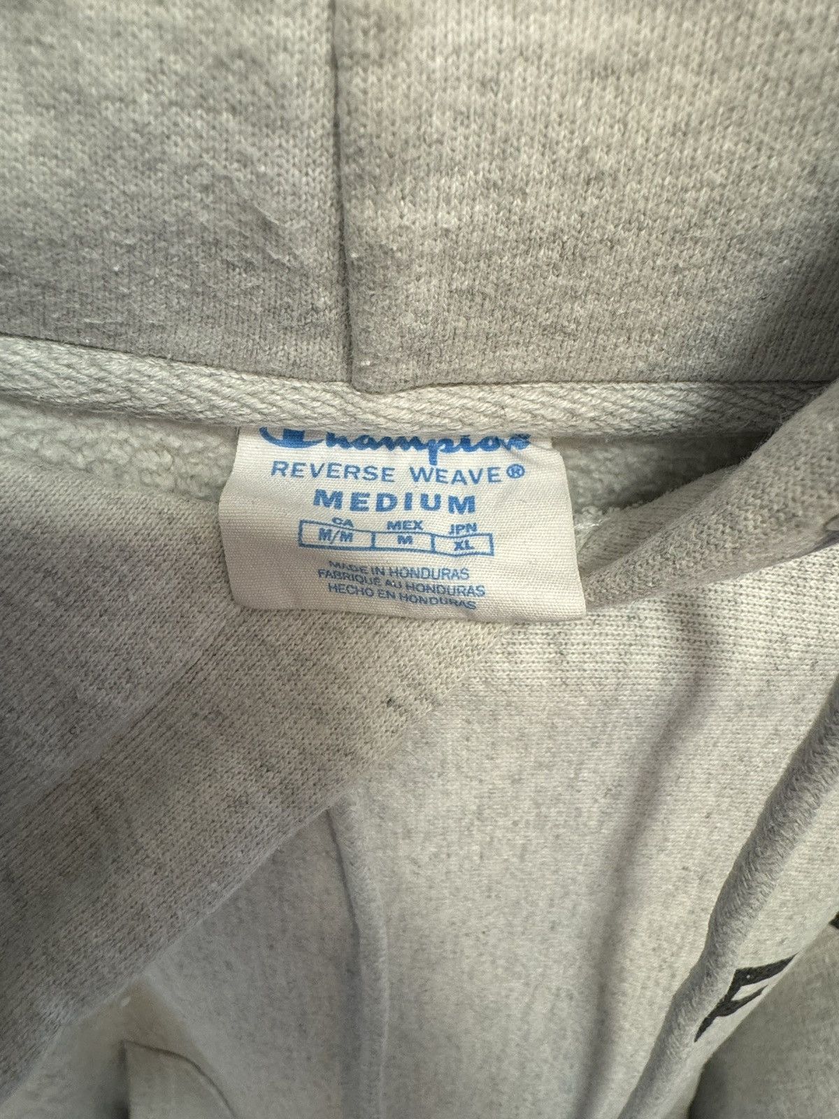 Champion × Fuck The Population FTP Grey Champion hoodie (reverse weave) Size US M / EU 48-50 / 2 - 3 Thumbnail