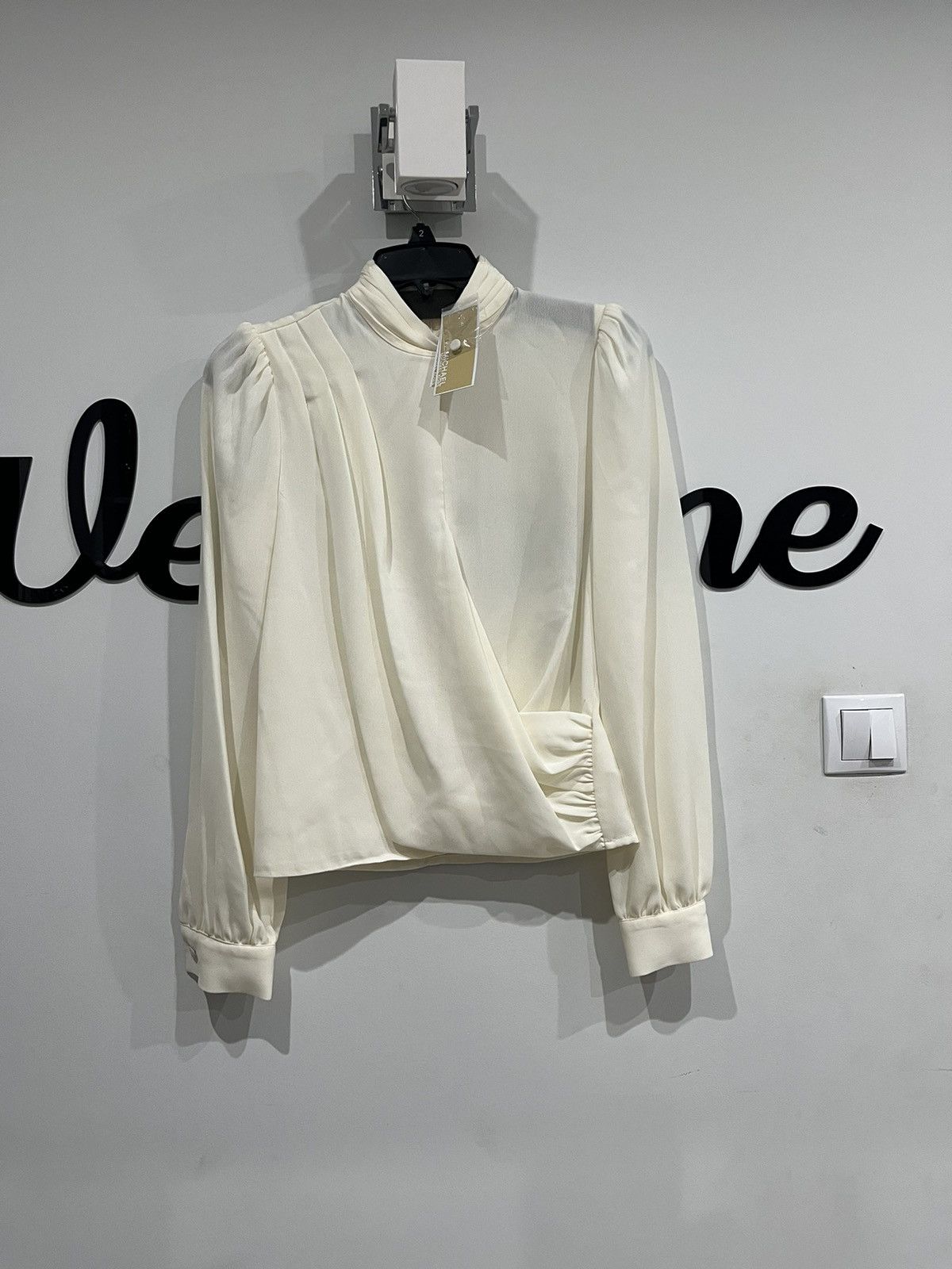 image of Shirt Michael Kors in Cream, Women's (Size XS)