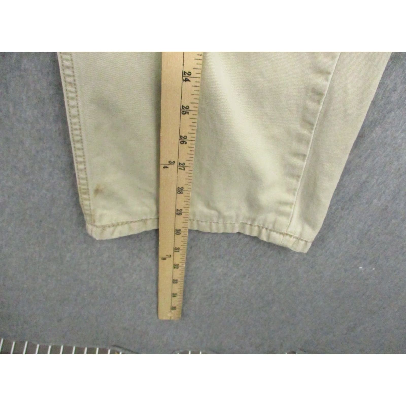 Levi's Levis 559 Jeans Mens 34x32 Khaki Straight Leg Relaxed Fit 100% Cotton Pants Size US 34 / EU 50 - 6 Thumbnail