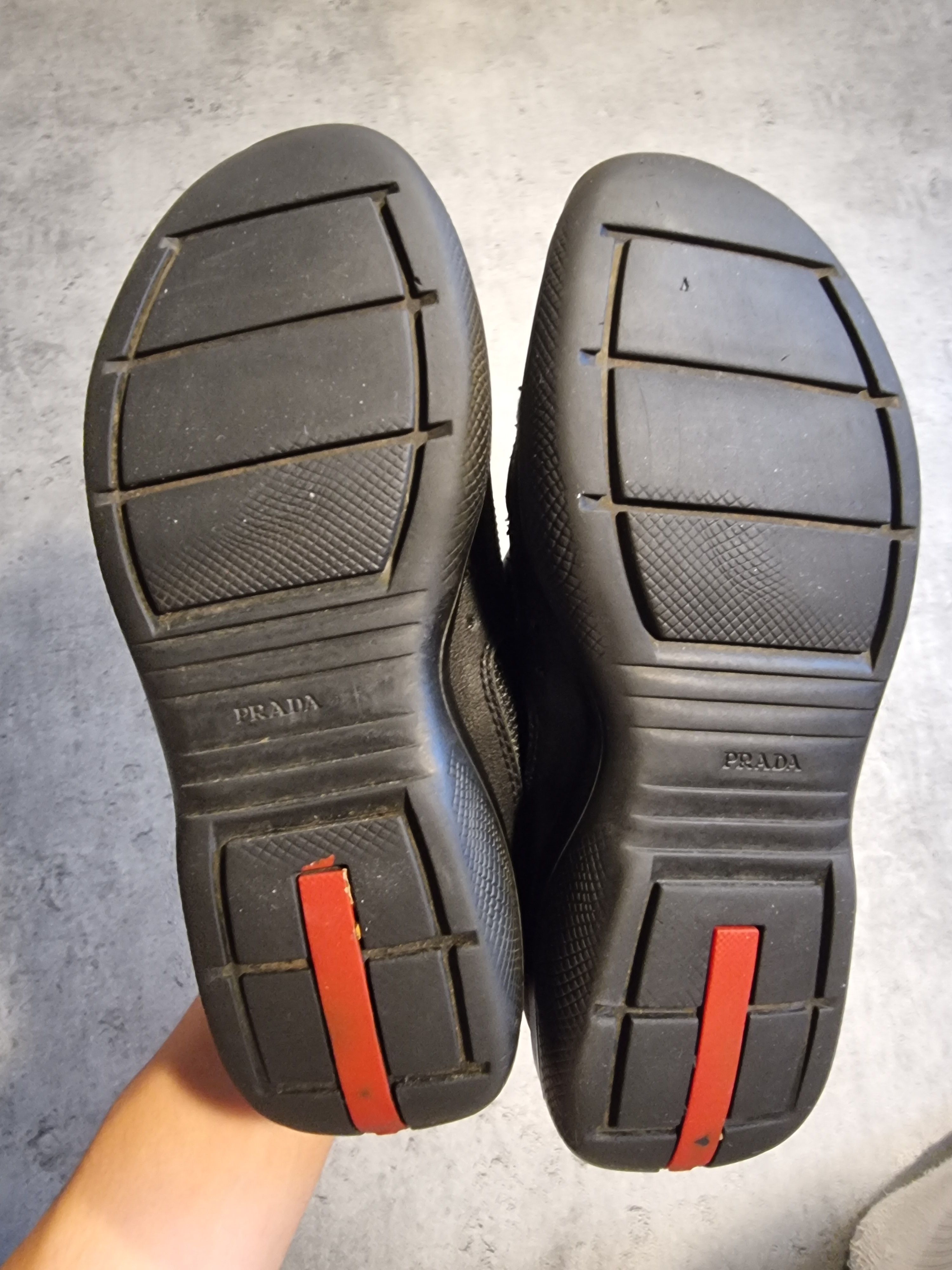 Prada Prada leather trainers Size US 5 / IT 35 - 2 Thumbnail
