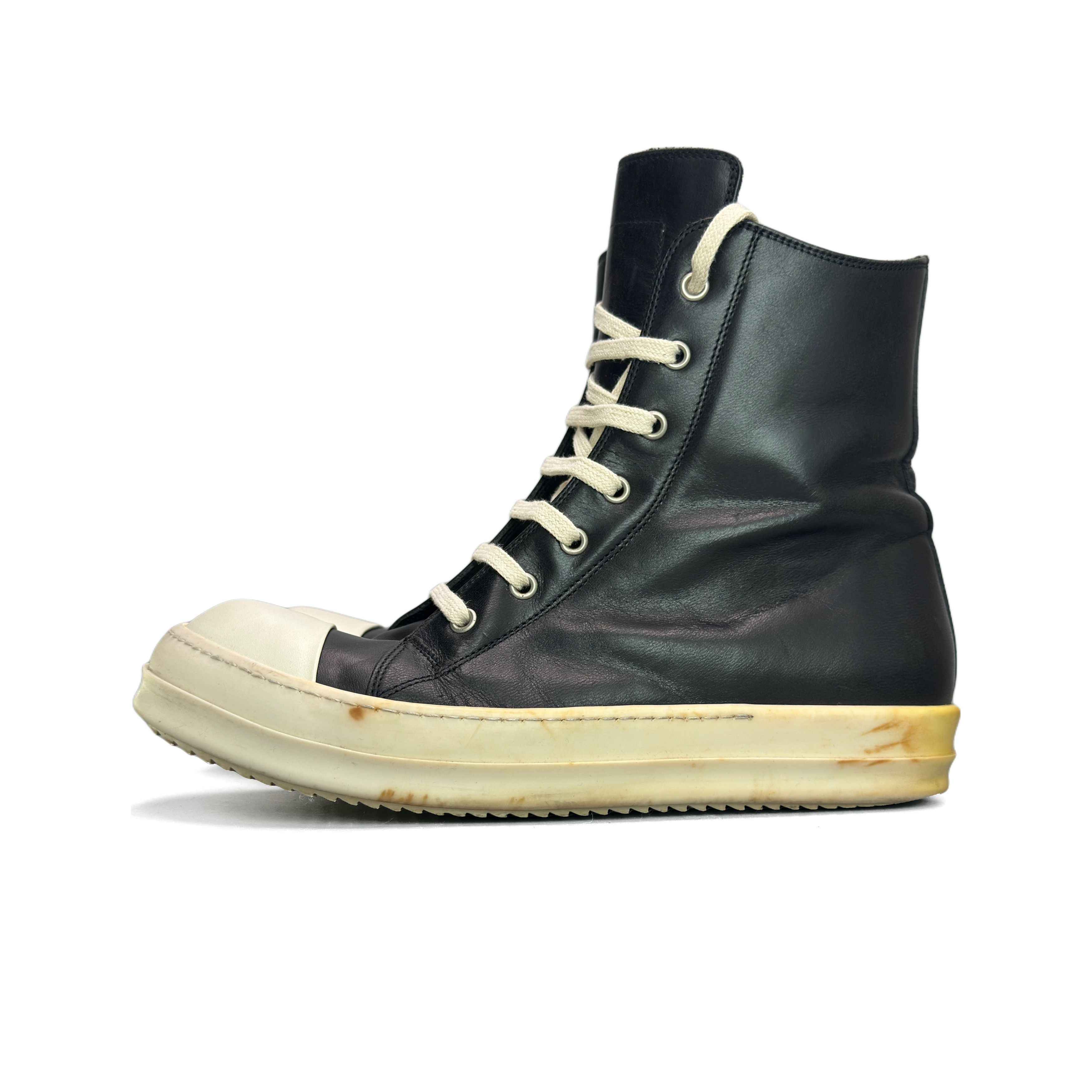 Rick Owens Rick Owens Geobasket High-Top Sneakers Size 9 Size US 9 / EU 42 - 1 Thumbnail