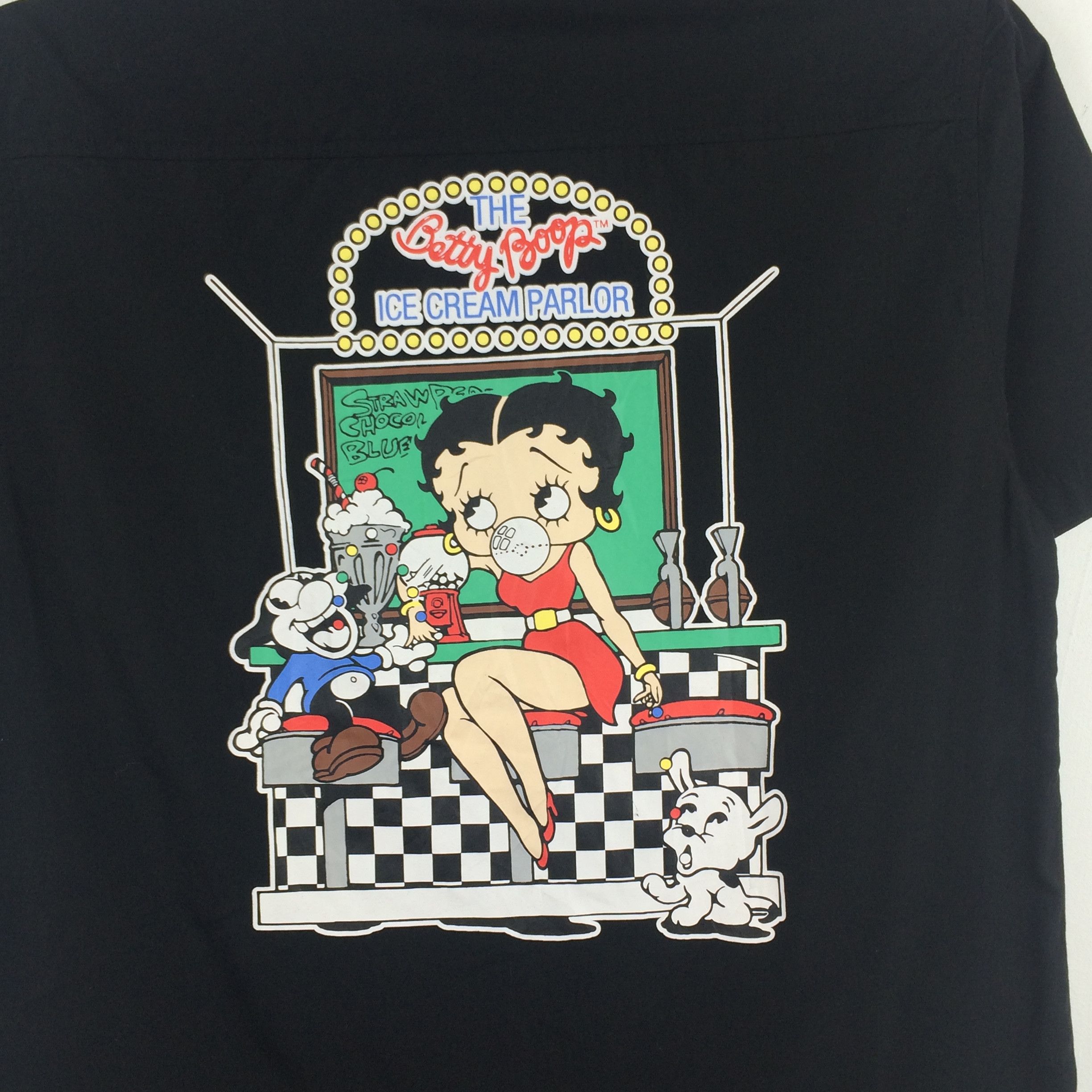 Cartoon Network × Vintage i41 RARE! BETTY BOOP VTG BOWLING SHIRT Size US M / EU 48-50 / 2 - 3 Thumbnail