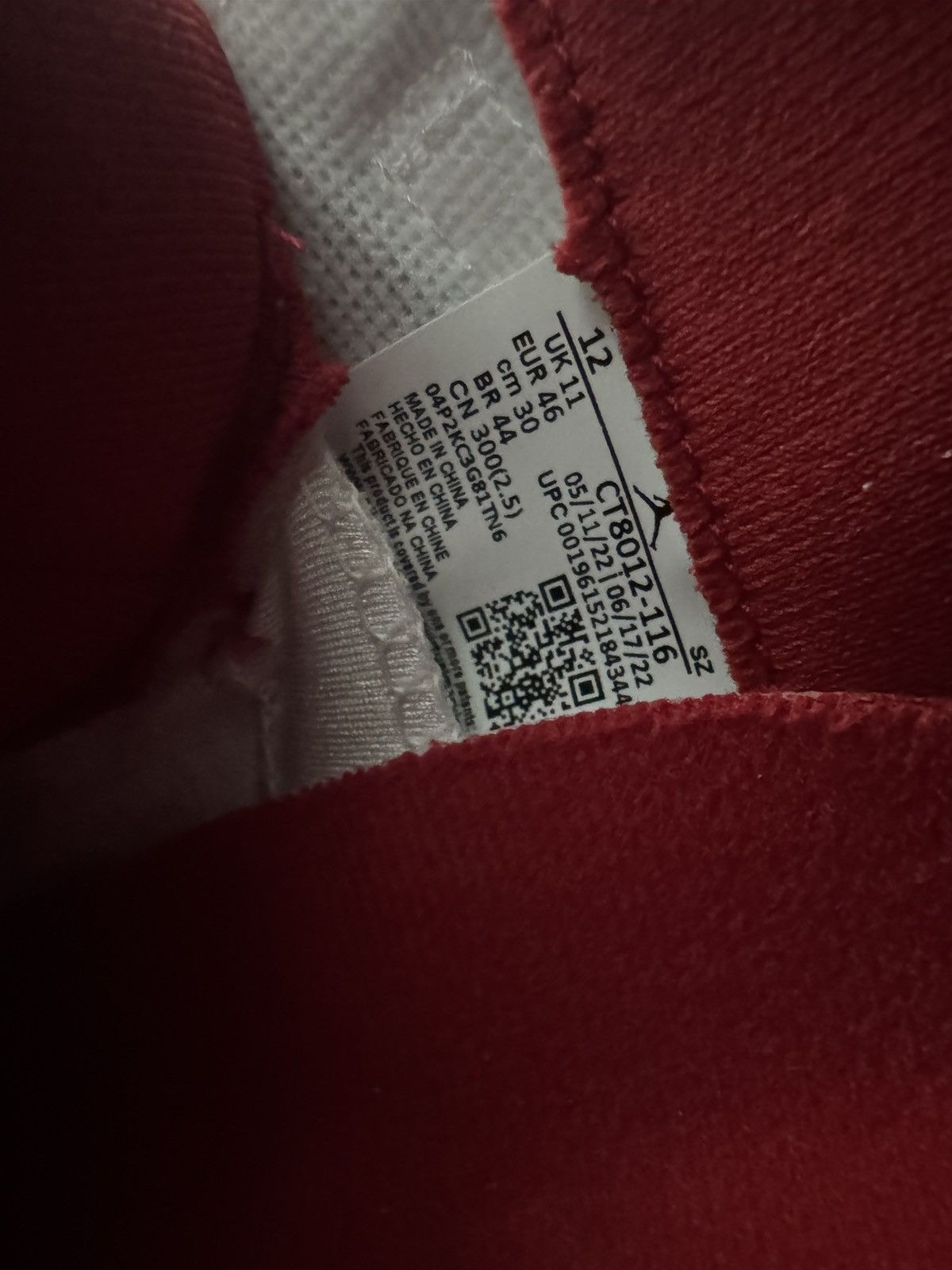 Jordan Brand Jordan 11 Retro “Cherry Red” (2022) Size US 12 / EU 45 - 7 Thumbnail
