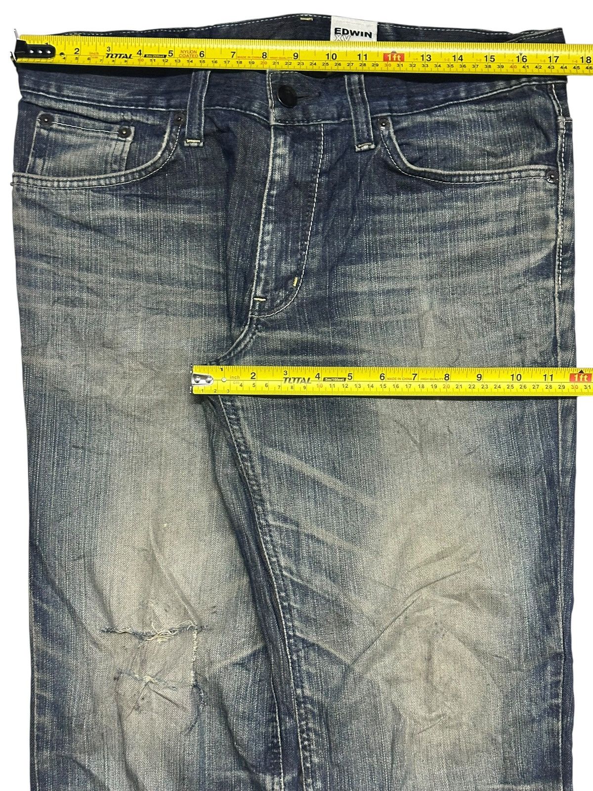 Edwin Edwin XV Edge Vintage Baggy Wideleg and Mudwash Size US 35 - 14 Thumbnail