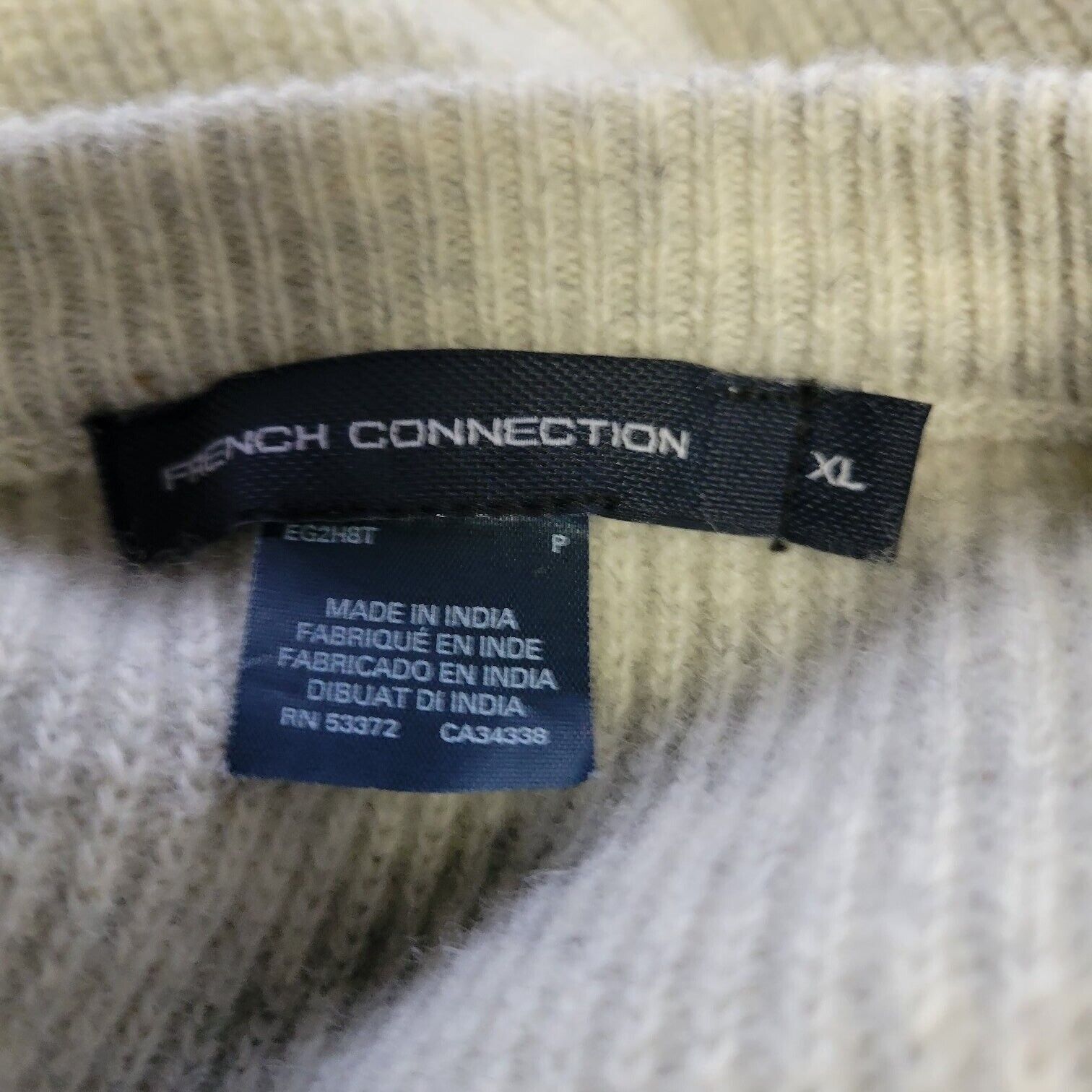 French Connection French Connection Lambswool Polyamide Sweater Men's. Size X Size US XL / EU 56 / 4 - 7 Thumbnail