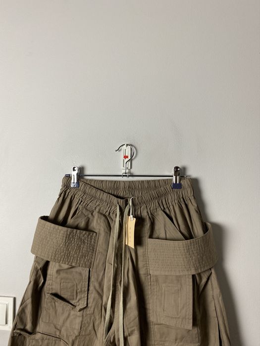 Streetwear MNML Drop Crotch Cargo stone pants | Grailed