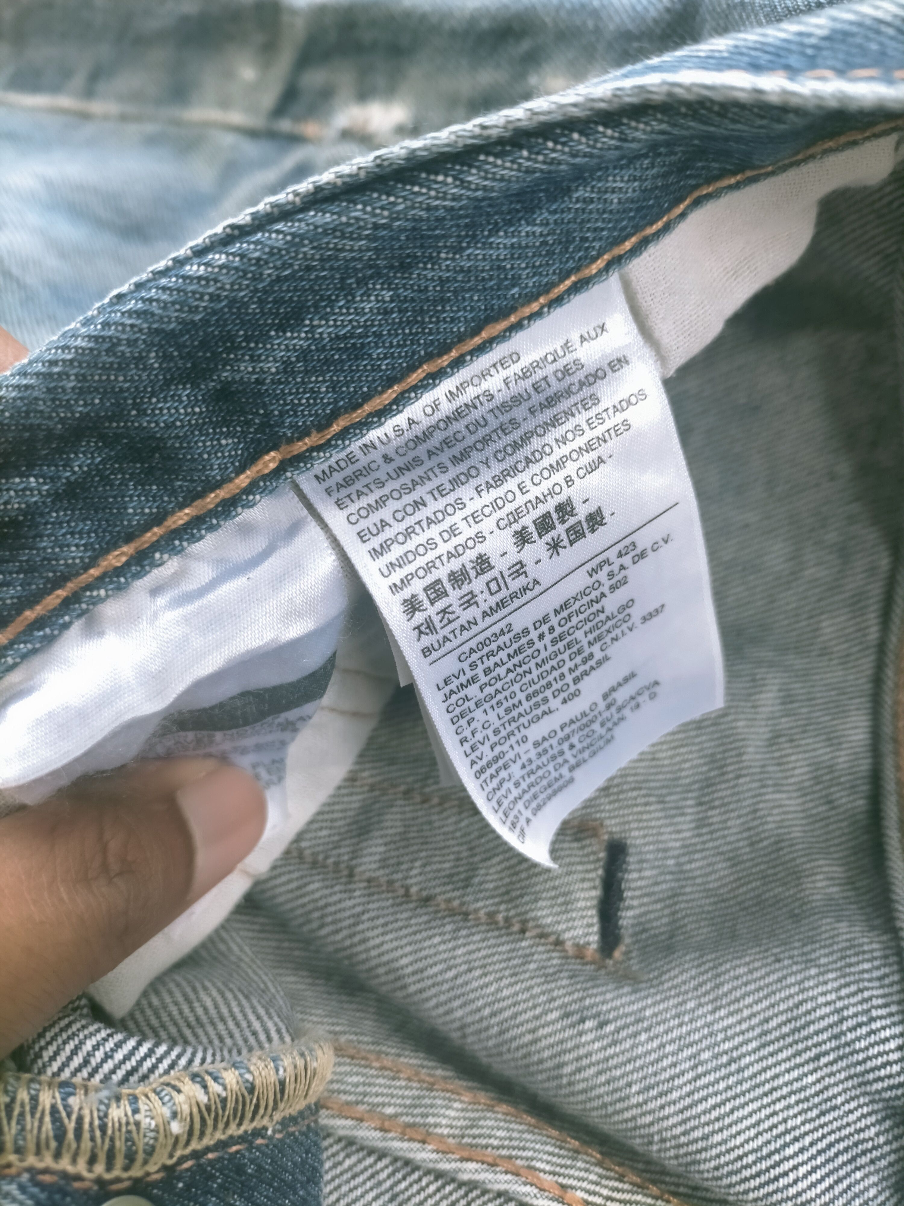 Levi's Vintage Clothing 🔥 Vintage Levis 501 Big E Selvedge Distressed Jeans Size US 30 / EU 46 - 11 Thumbnail