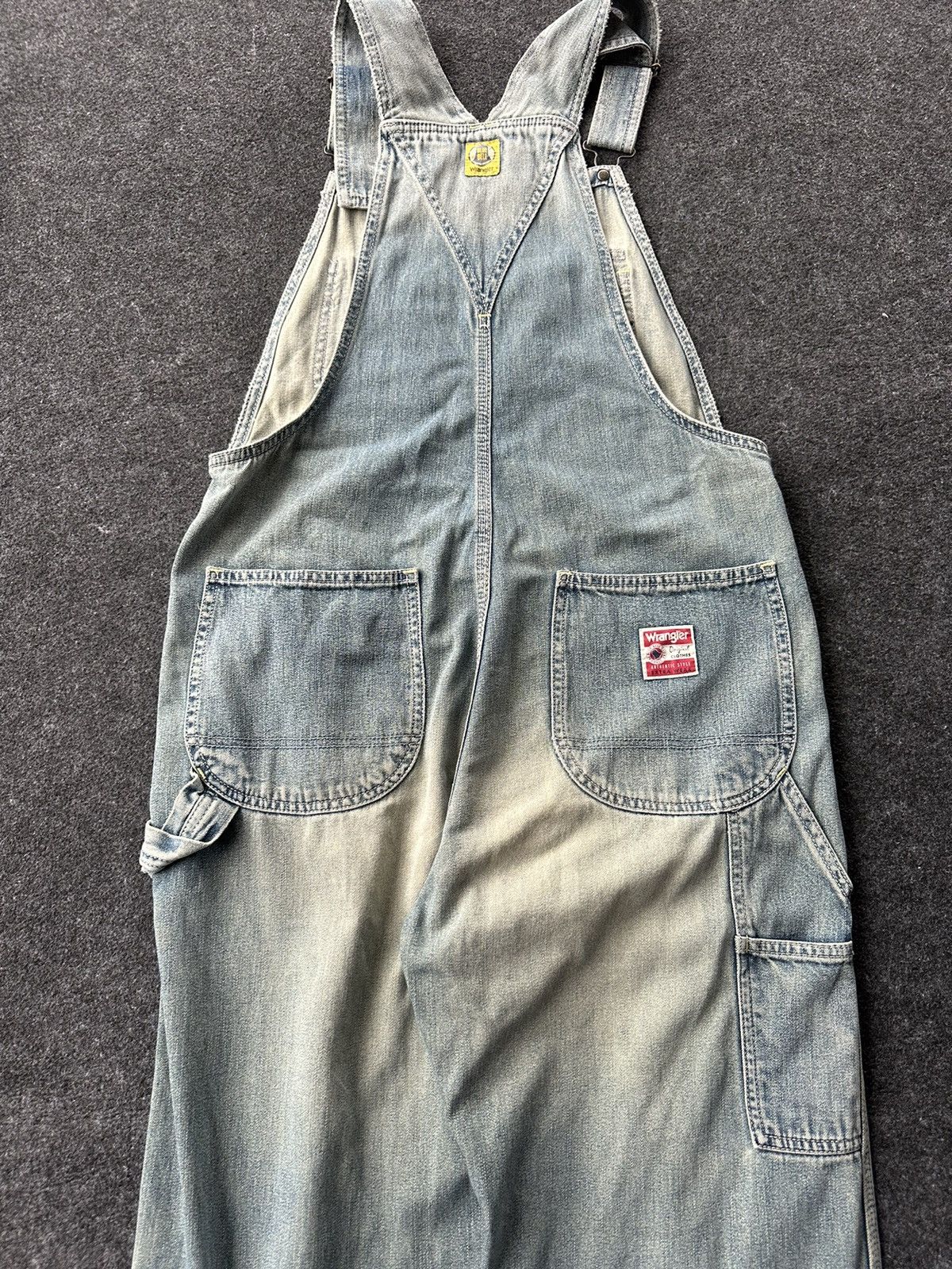 Carhartt Vintage Wrangler Blue Bell Overall Denim W30-32 D256 Size US 30 / EU 46 - 6 Thumbnail