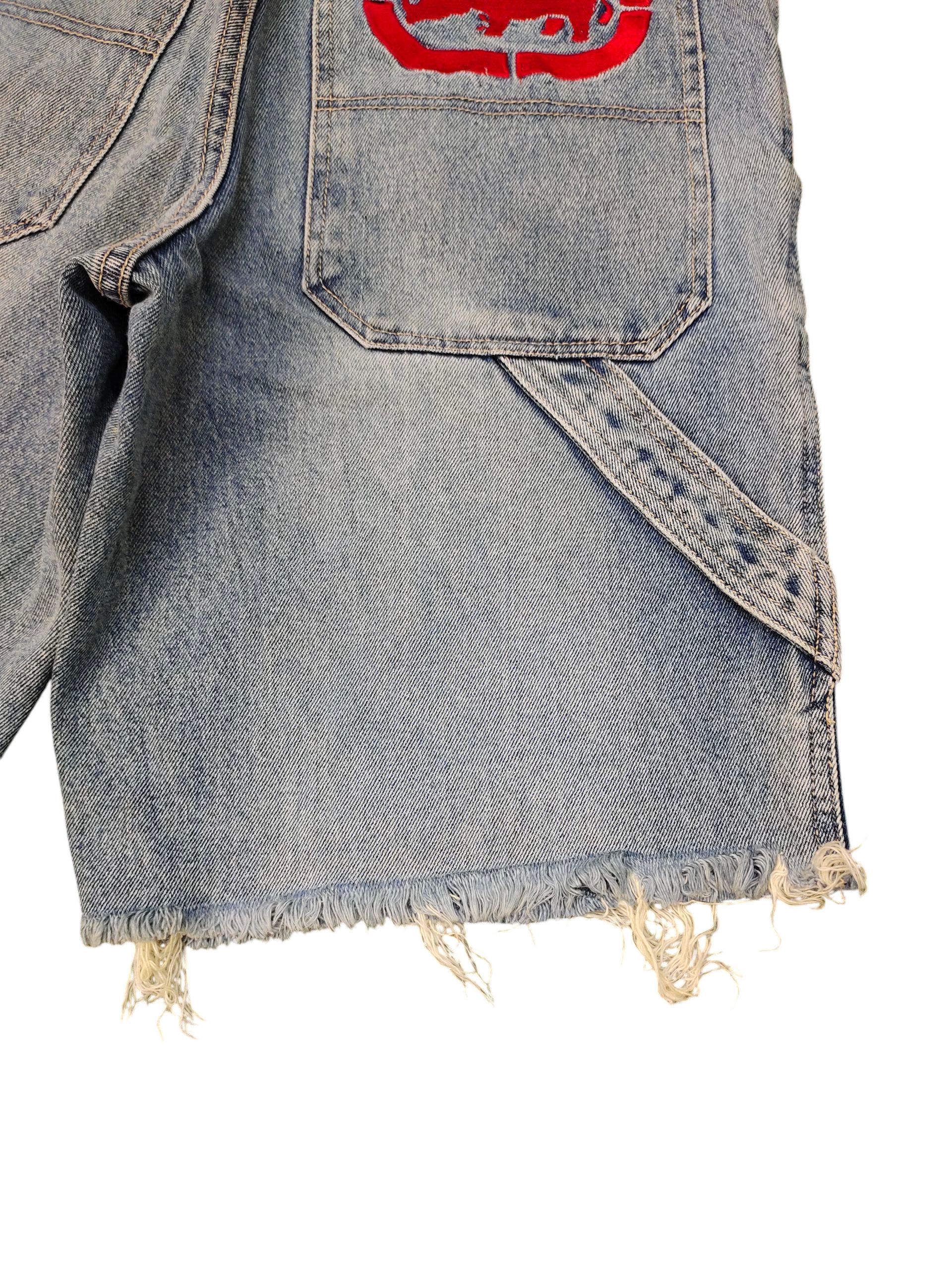 Ecko Unltd. Vintage Y2k Ecko Function Double Knee Carpenter Short Jeans Size US 29 - 4 Thumbnail