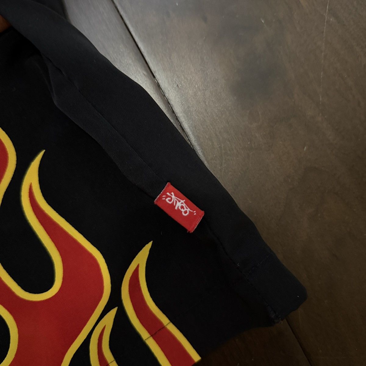 JNCO Vintage 90s JNCO Button Up Flame Shirt Size US XL / EU 56 / 4 - 5 Thumbnail