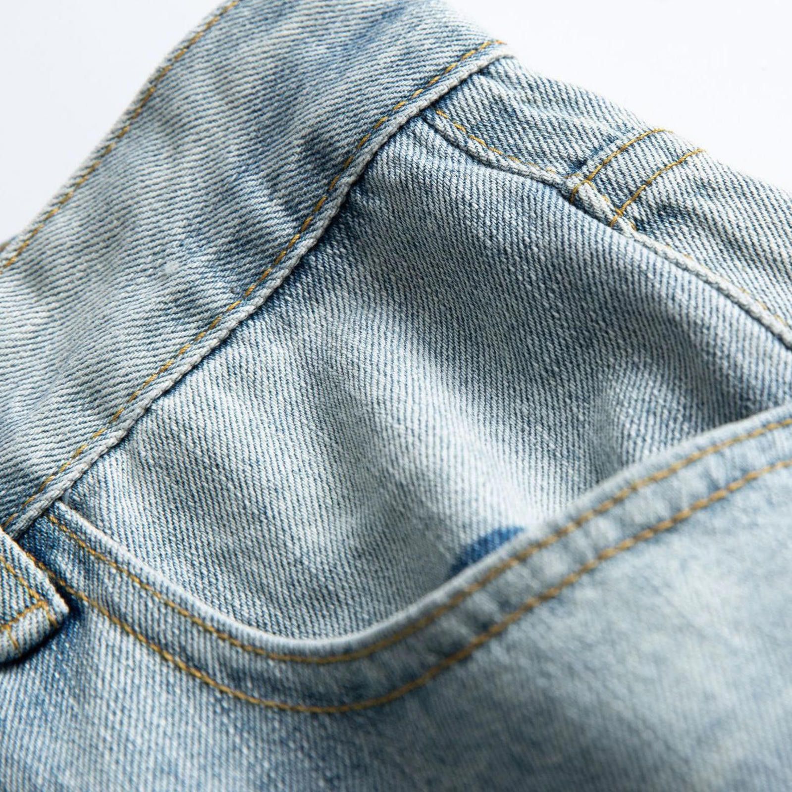Japanese Brand Blue Retro Washed Loose Fit Wide Leg Jeans Size US 30 / EU 46 - 3 Thumbnail