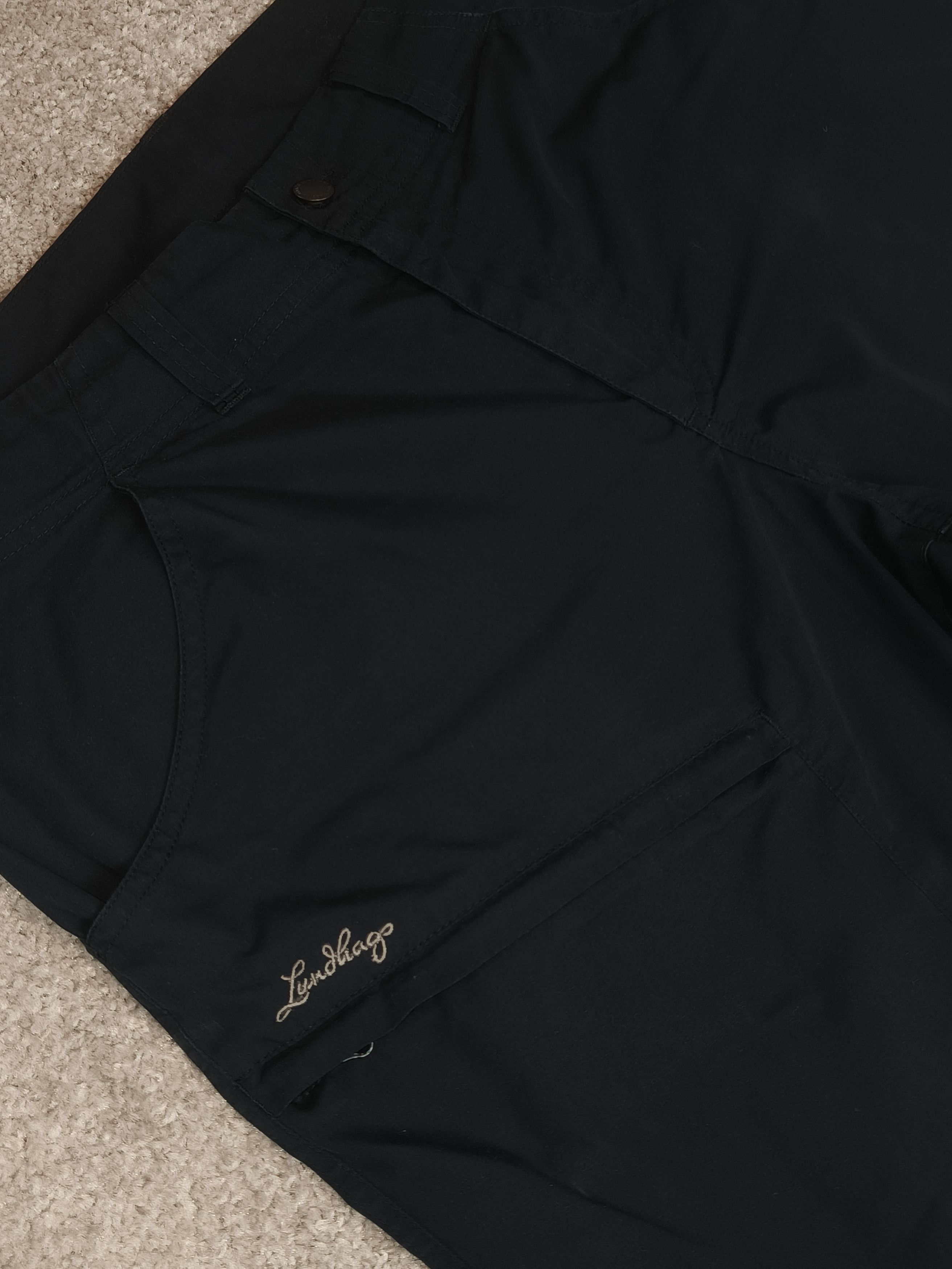 Other Lundhags Laisan Outdoor Men Black Technical Hiking Shorts Size US 33 - 2 Thumbnail
