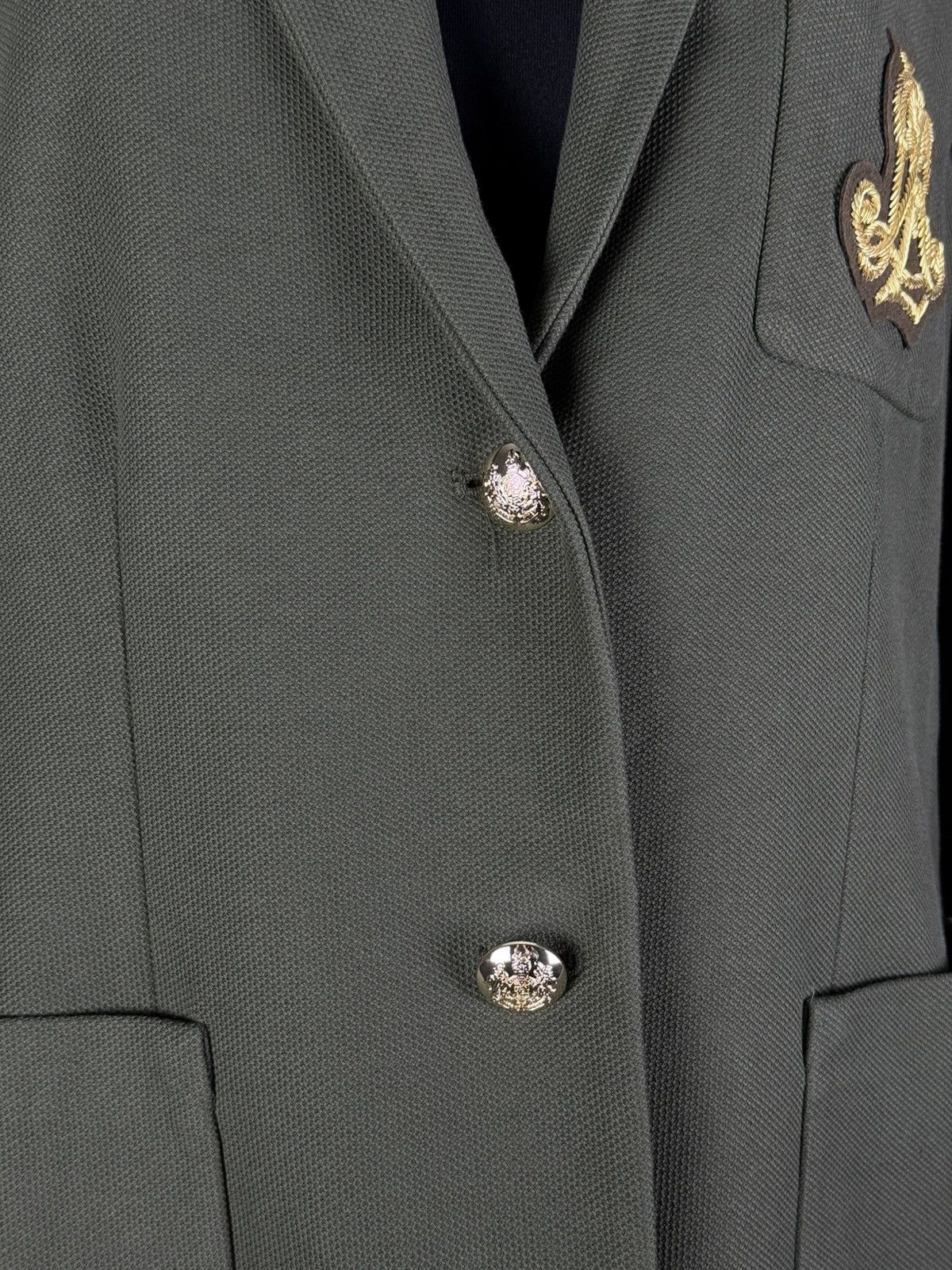 Lauren Ralph Lauren Lauren Ralph Lauren Women's Patch Jacquard Bullion Blazer Size XL / US 12-14 / IT 48-50 - 8 Thumbnail