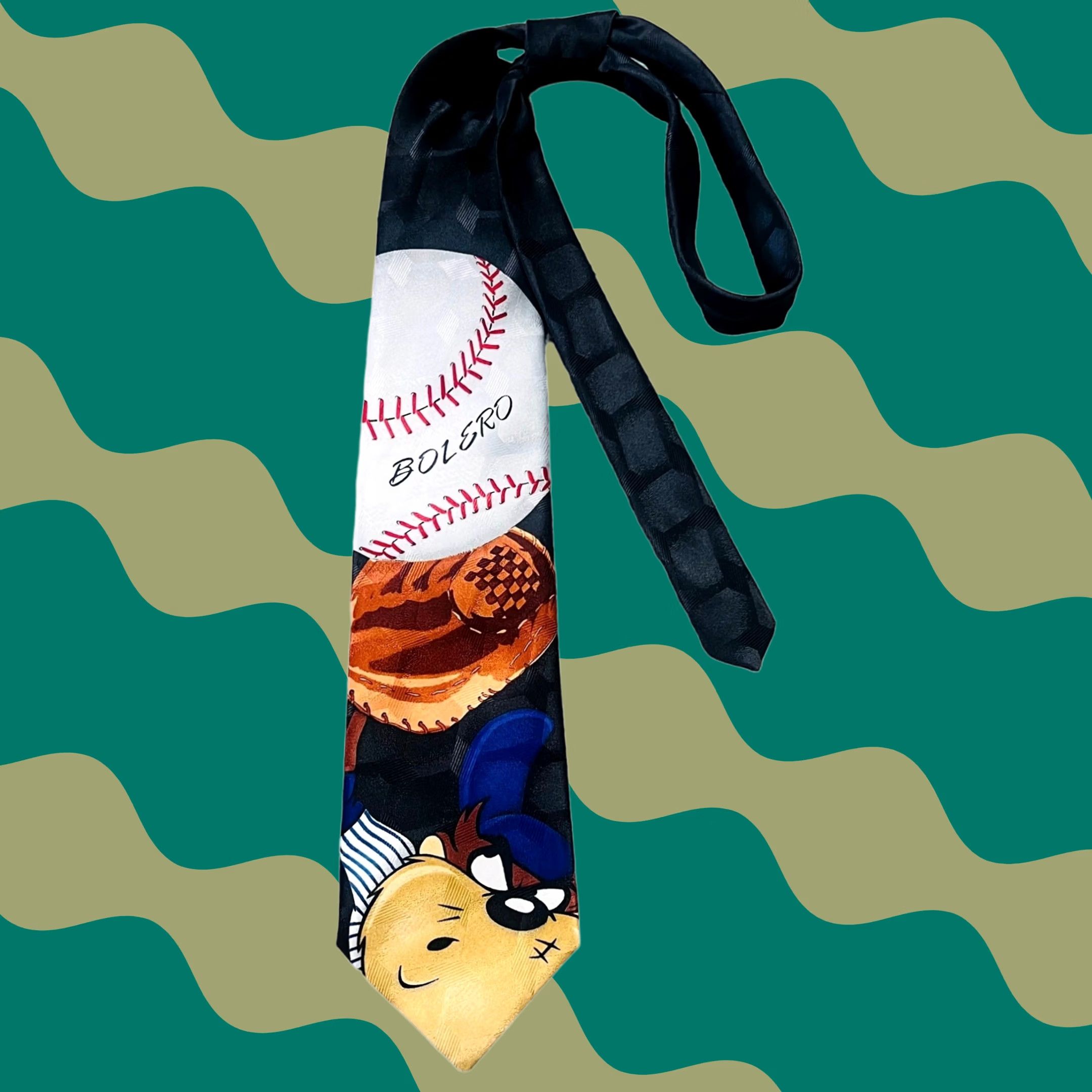 Vintage Looney Tunes Mania 1996 Baseball Bolero Tie Men's Size ONE SIZE - 1 Thumbnail