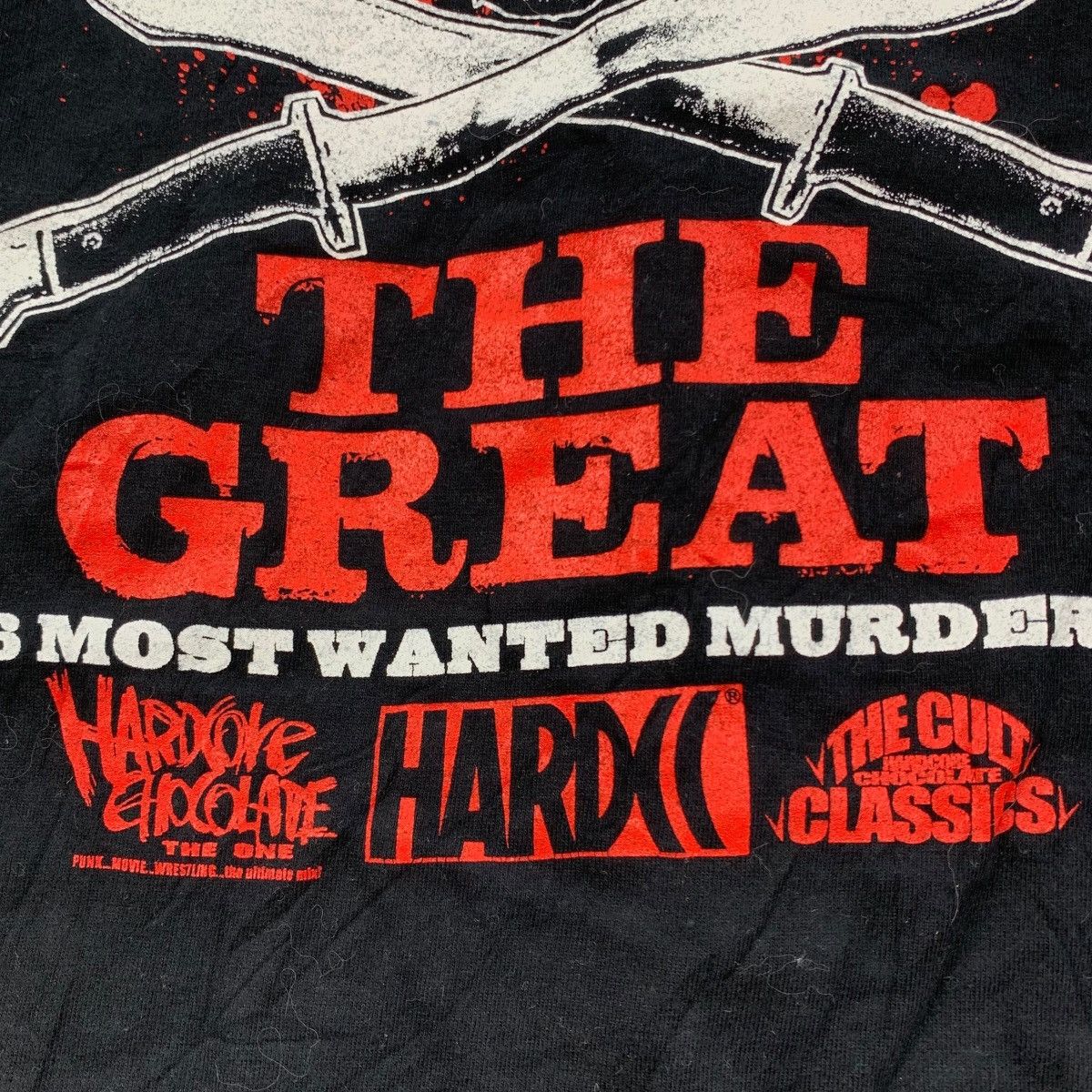Japanese Brand HARDCORE CHOCOLATE Murders Rumble Most Wanter Murders Tshirt Size US S / EU 44-46 / 1 - 3 Thumbnail