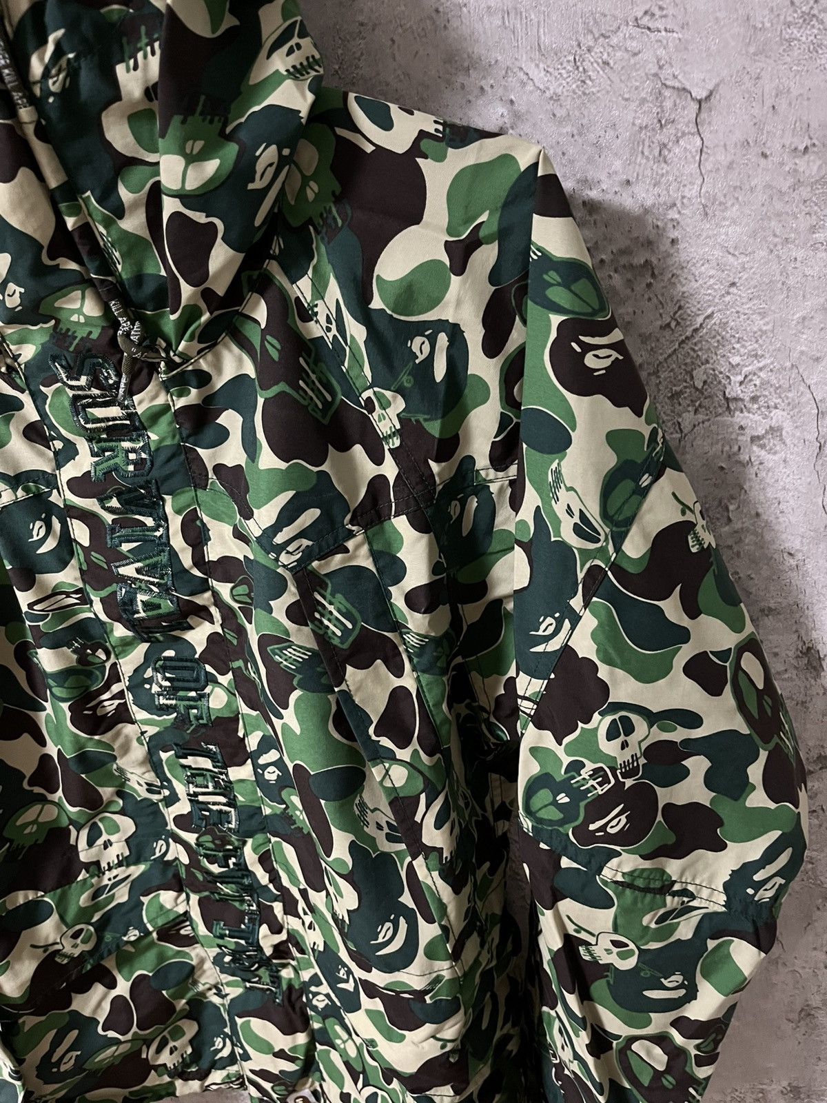 Bape × Stussy Bape x Stussy 'Survival of the Fittest' Snowboard Jacket Size US M / EU 48-50 / 2 - 5 Thumbnail