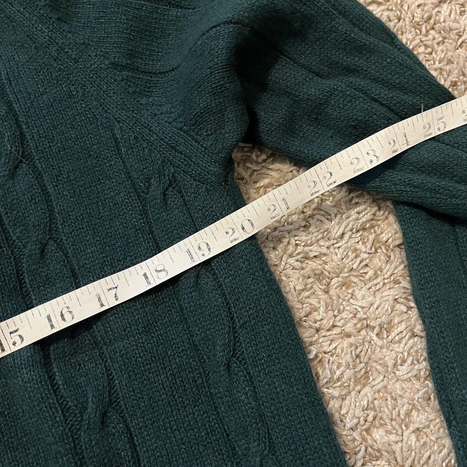 Vintage 70s Cashmere Cable Knit Sweater Size US L / EU 52-54 / 3 - 5 Thumbnail