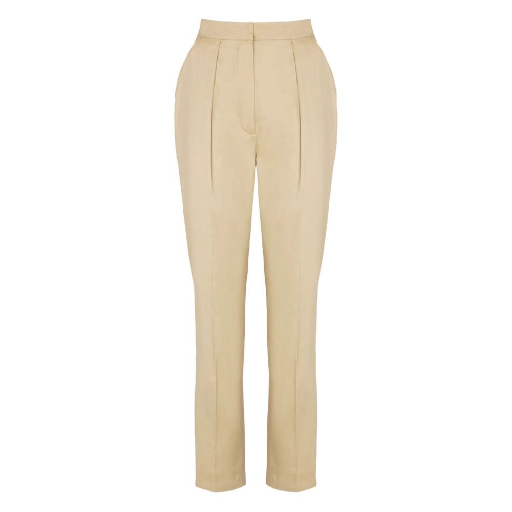 Balmain Balmain NEUTRALS Trousers - Tailored Trousers Size 27" / US 4 / IT 40 - 1 Thumbnail