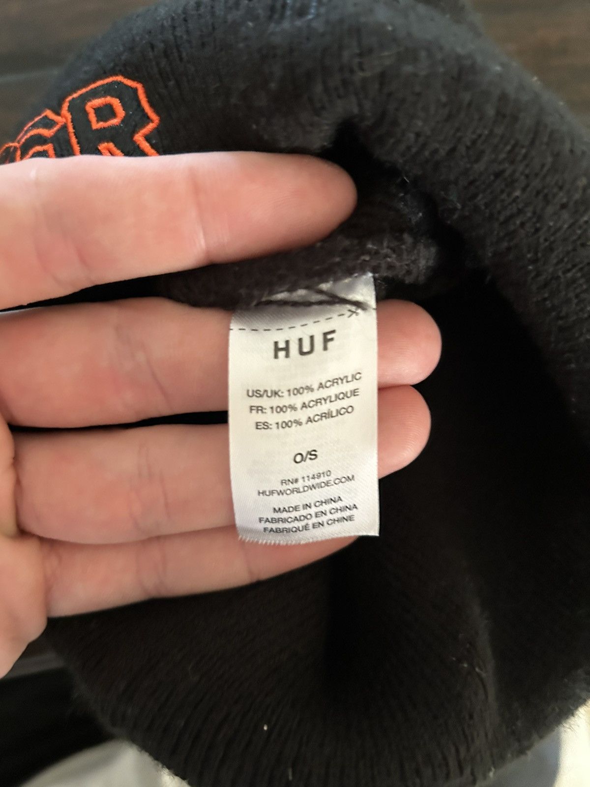 Huf × MLB × Supreme Huf Keith Forever beanie Size ONE SIZE - 3 Thumbnail