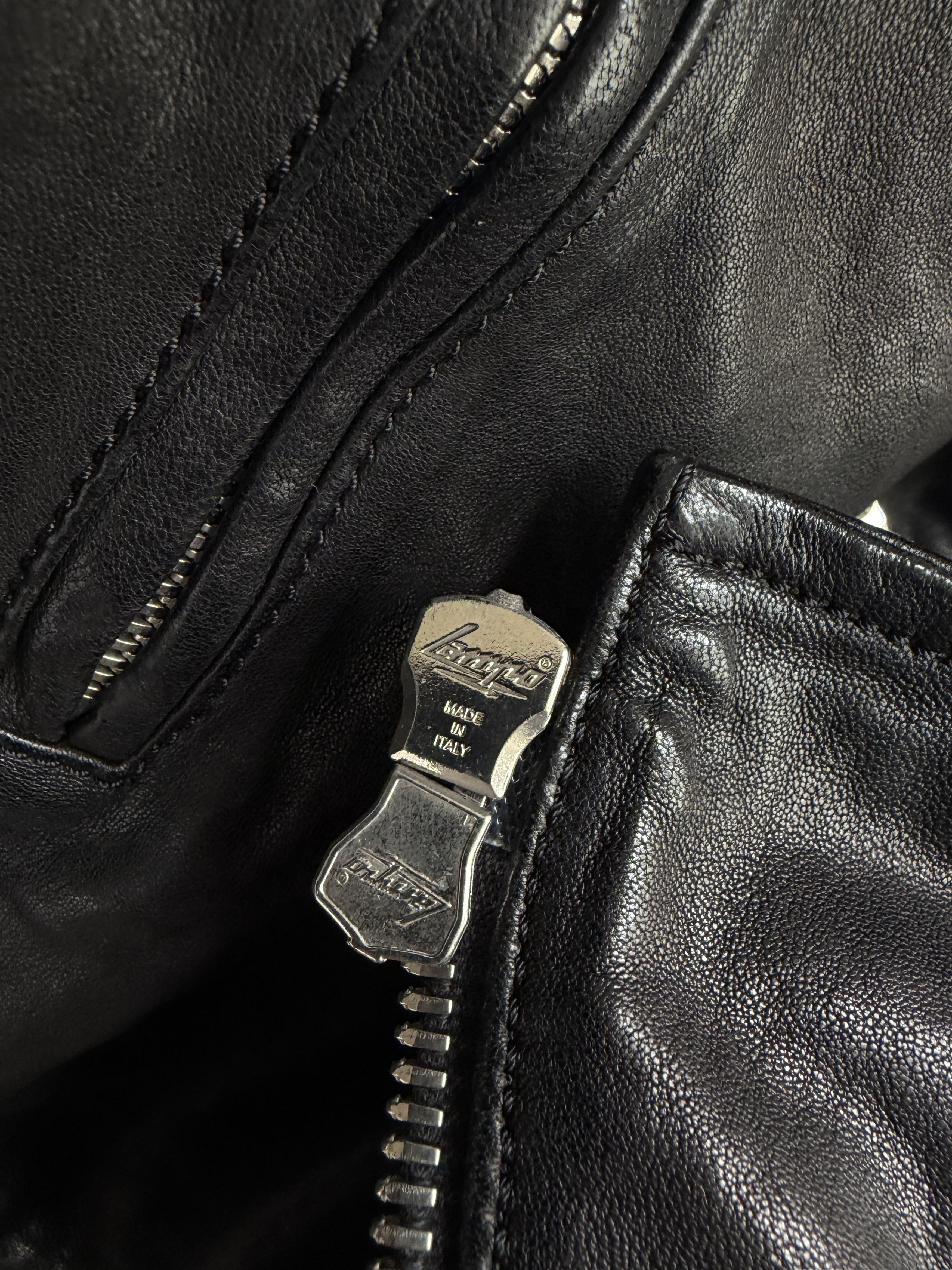 Balmain Double-Zip Perfecto Biker Leather Jacket Size US S / EU 44-46 / 1 - 10 Thumbnail