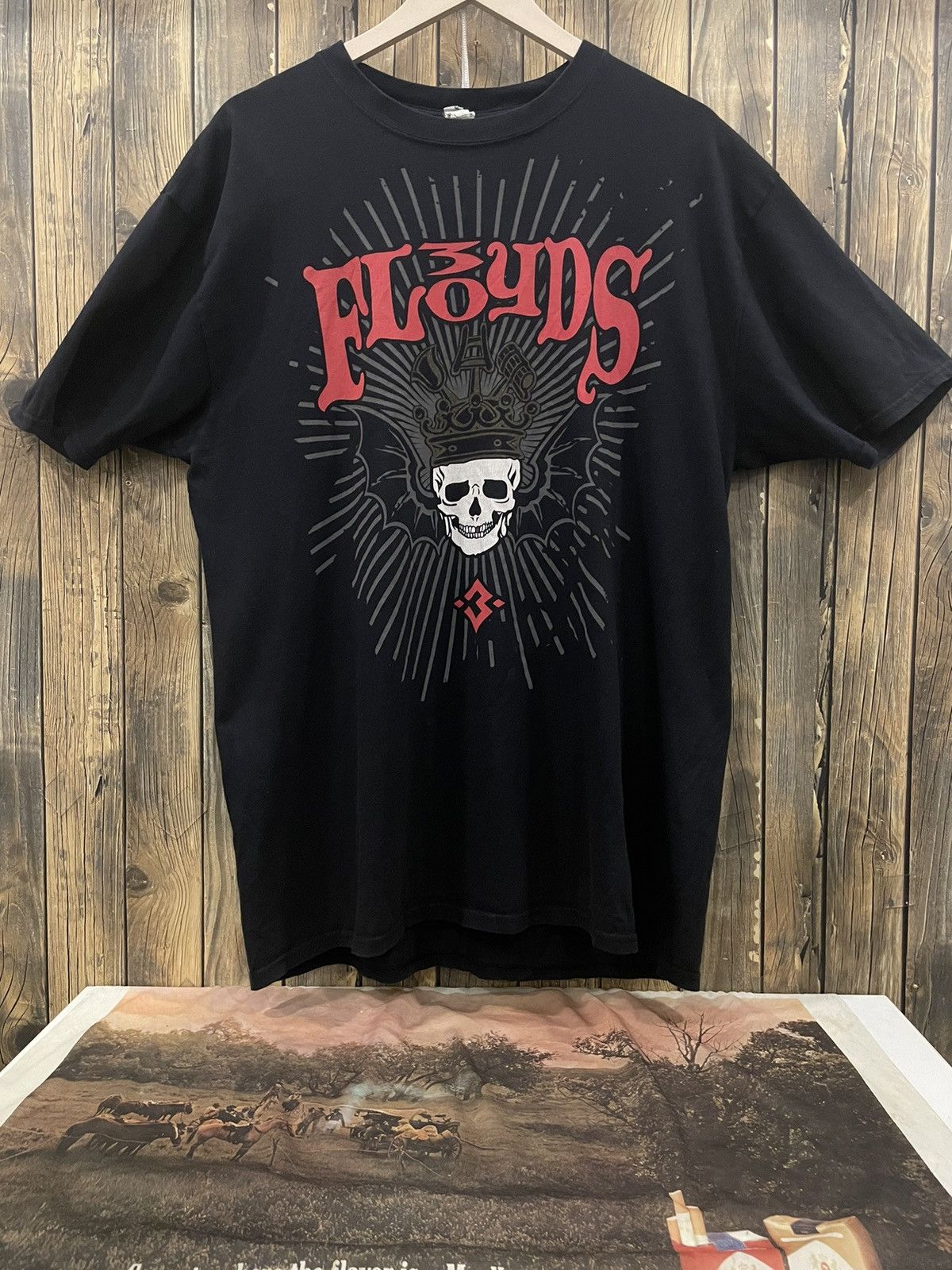 Band Tees × Vintage 🦍Skull Black Tee 🦍 Size US XL / EU 56 / 4 - 1 Thumbnail