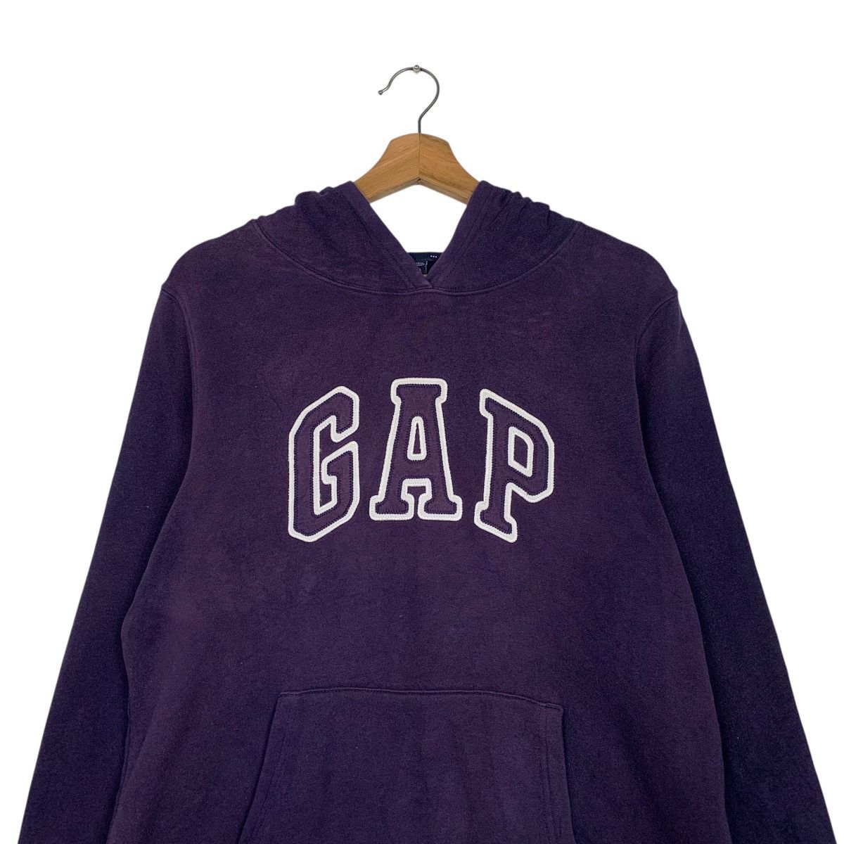 Gap Vintage Gap Purple Big Logo Hoodie Size US XL / EU 56 / 4 - 11 Thumbnail