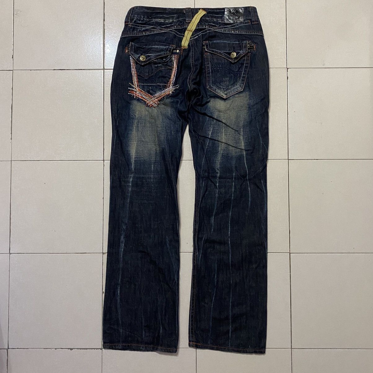 Japanese Brand Rare Firosofia De Ropas Flare Denim Jeans Size US 34 / EU 50 - 9 Thumbnail