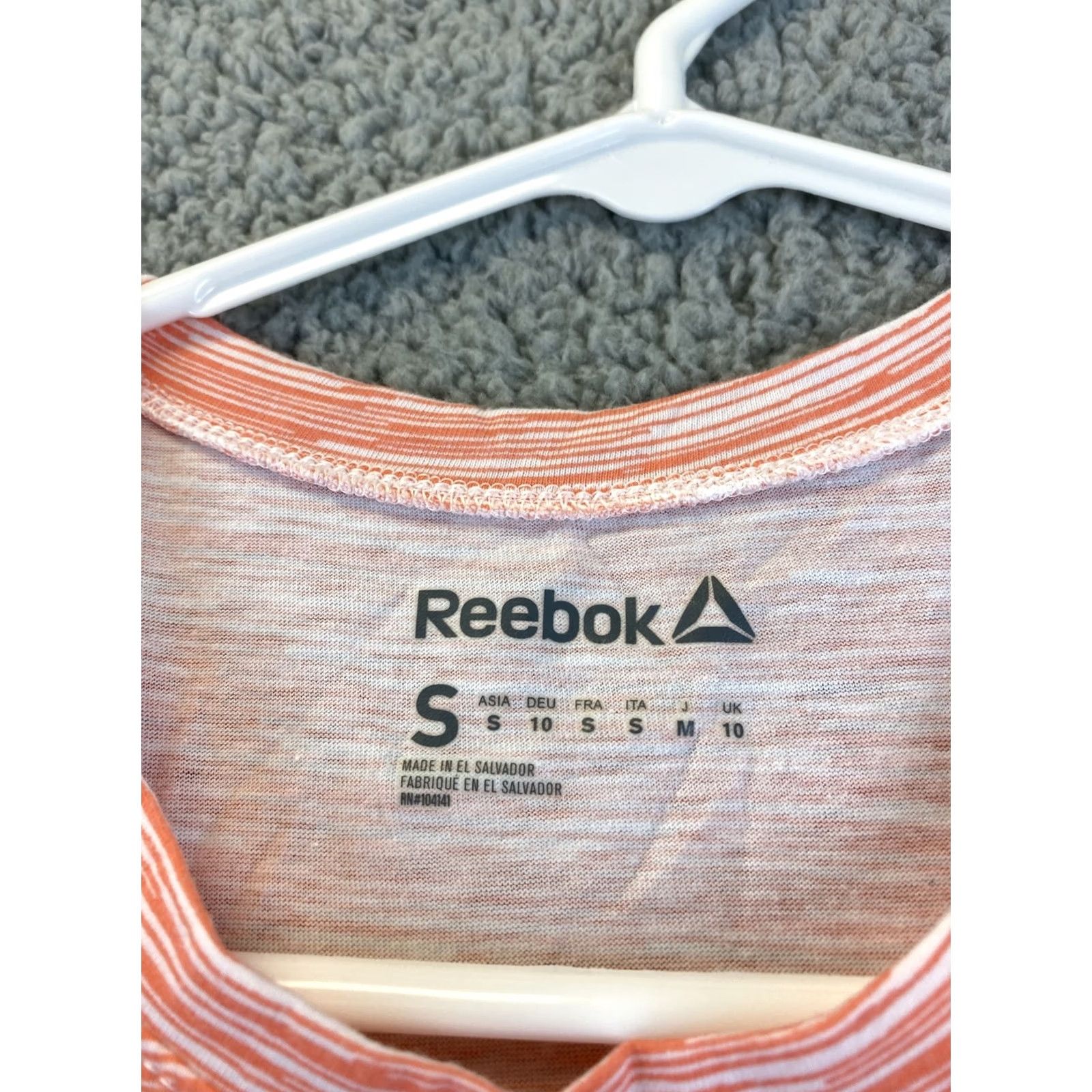 Reebok Reebok Active Tank Top Women S Orange Sleeveless Scoop Neck Pullover Regular Fit Activewear Tank Size S / US 4 / IT 40 - 3 Thumbnail
