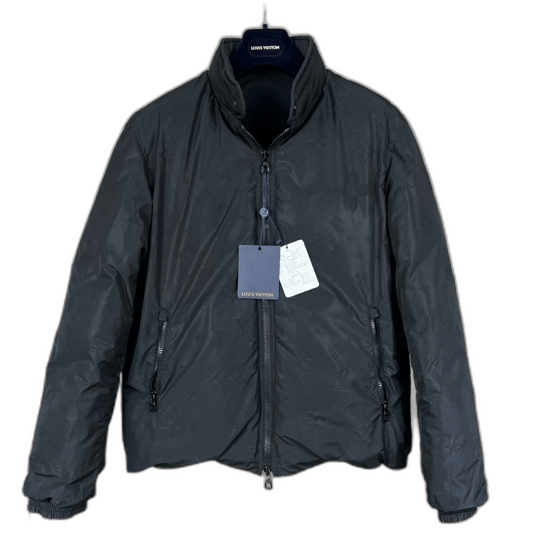 Louis Vuitton Louis Vuitton Black Double-Sided Down Jacket Size US L / EU 52-54 / 3 - 1 Thumbnail