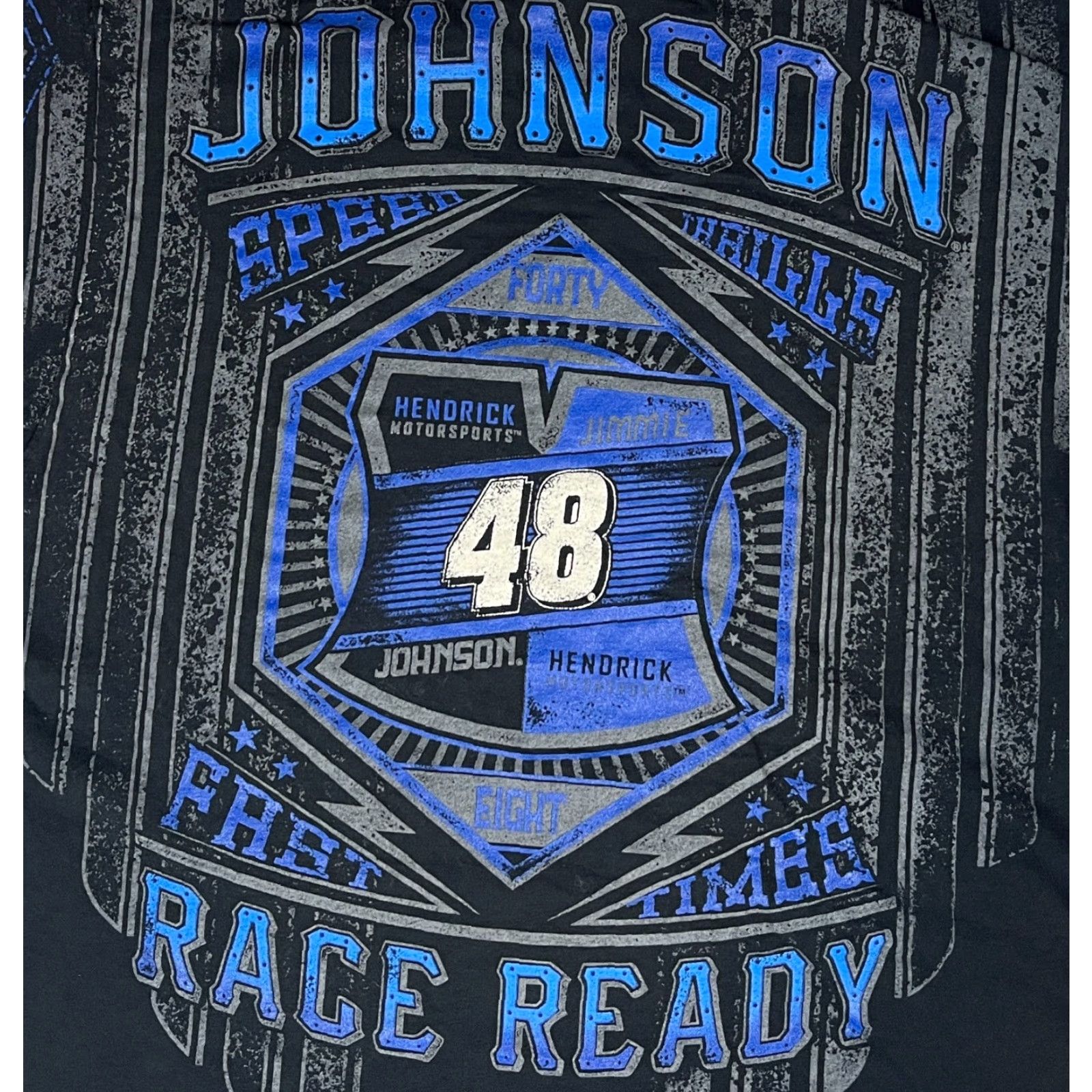 Chase Authentics NASCAR Jimmie Johnson Race Ready T-Shirt Chase Authentics Sz L Size US L / EU 52-54 / 3 - 3 Thumbnail