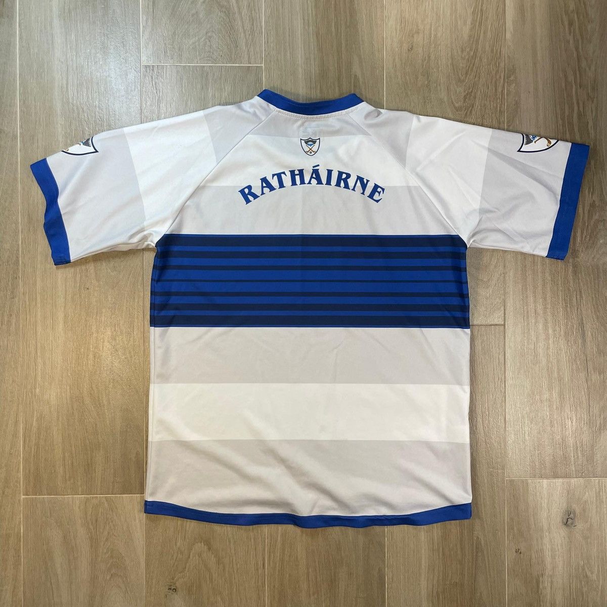 Other Rathairne White and blue GAA rugby jersey shirt tee sport Size US S / EU 44-46 / 1 - 2 Thumbnail