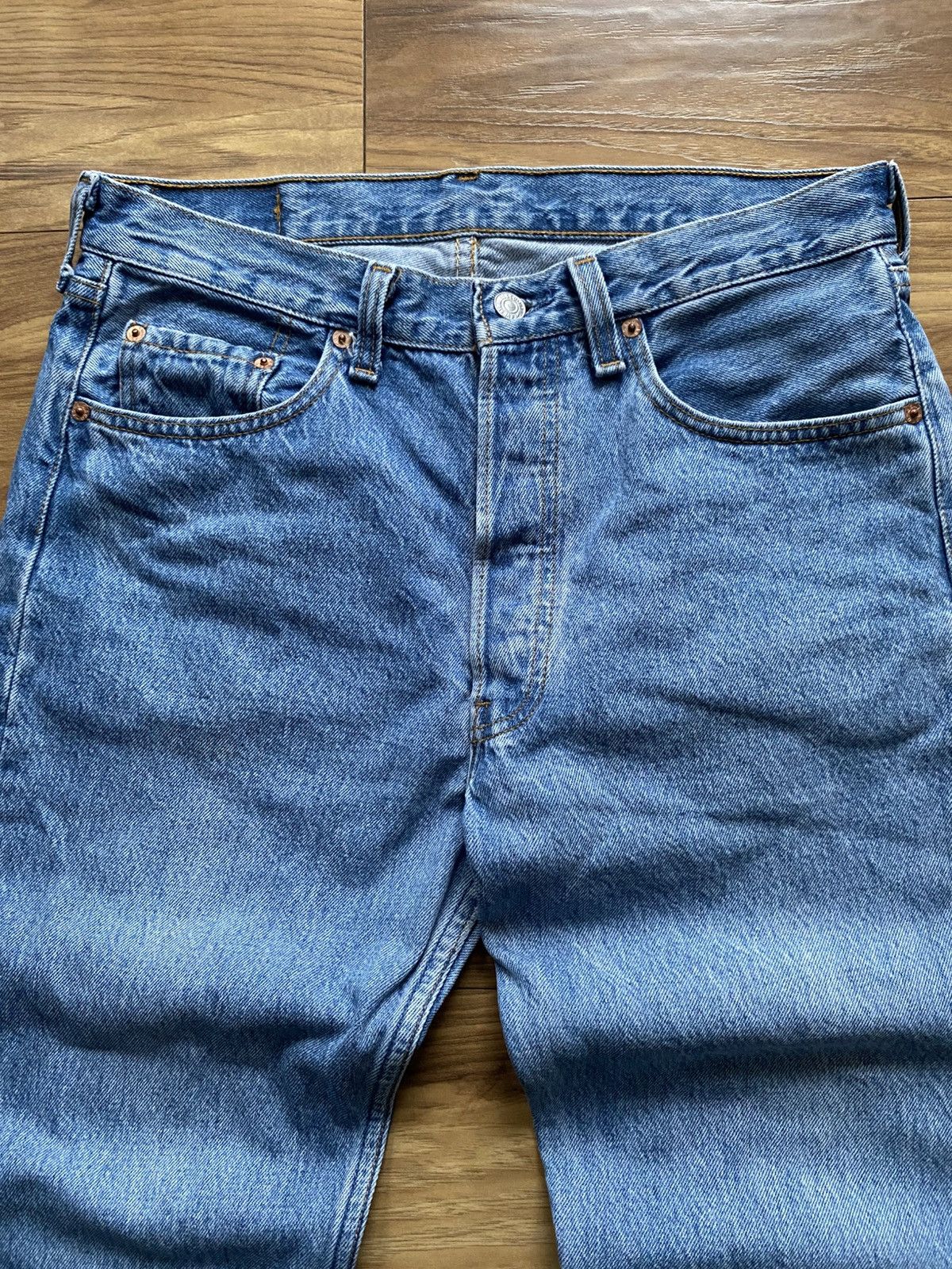 Levi's Levi’s 501 Vintage Denim Pants Made In USA,Loose,Baggy Fit Size US 32 / EU 48 - 6 Thumbnail