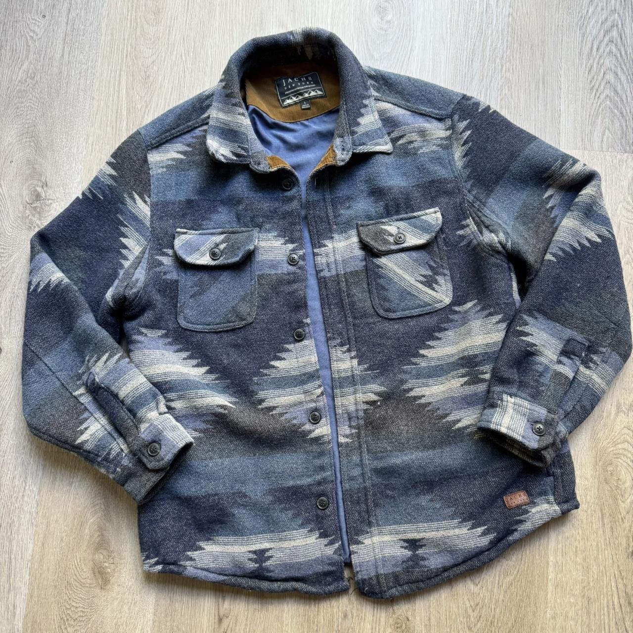 JACHS NY Jachs New York Men's Medium Wool Blend Jacket Sherpa Lining Size US L / EU 52-54 / 3 - 1 Thumbnail
