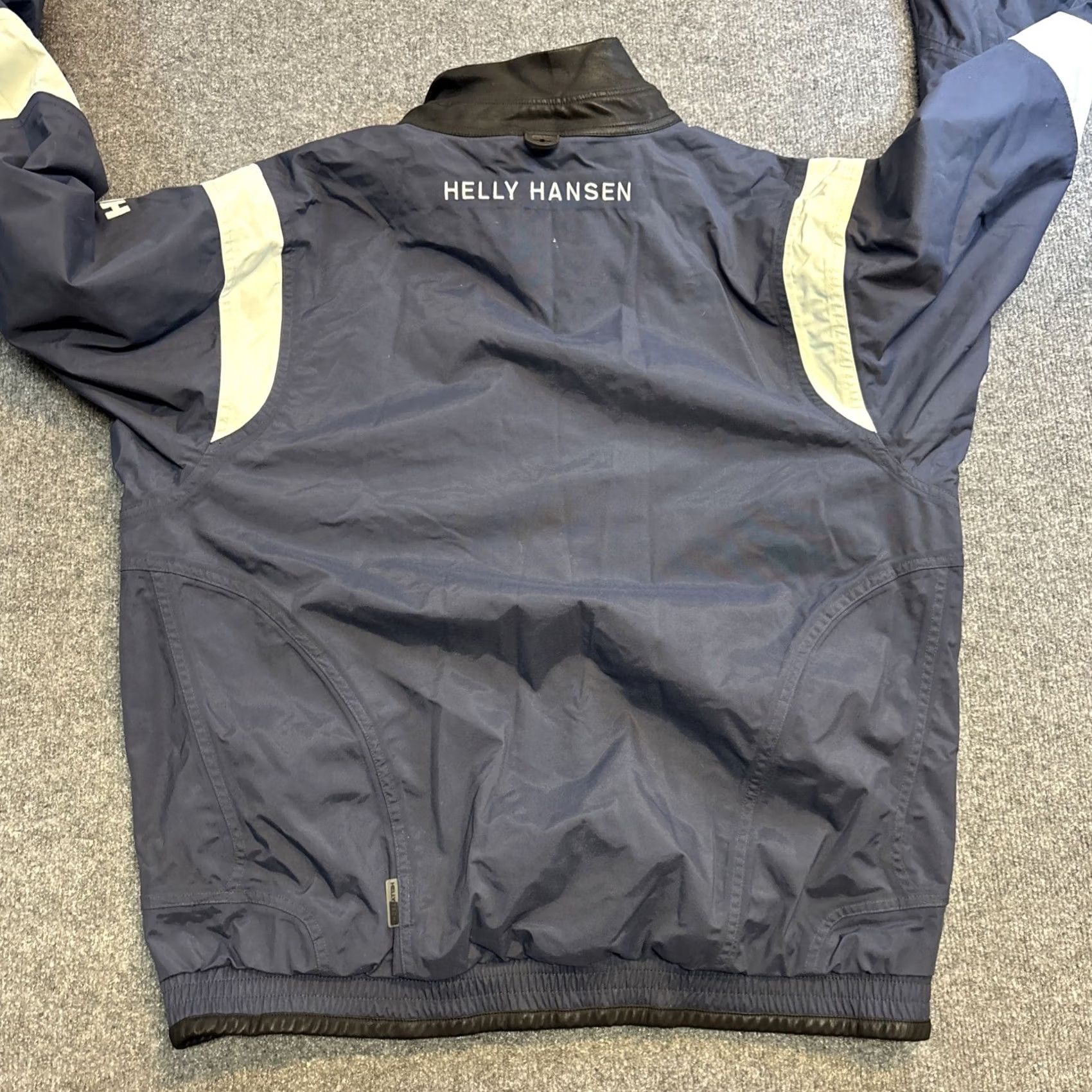 Helly Hansen Helly Hansen Sailing Jacket Helly Tech Waterproof Breathable Men’s XL Blue Jacket Mens XL Sailing Jacket Blue Helly Hansen Size US XL / EU 56 / 4 - 6 Thumbnail