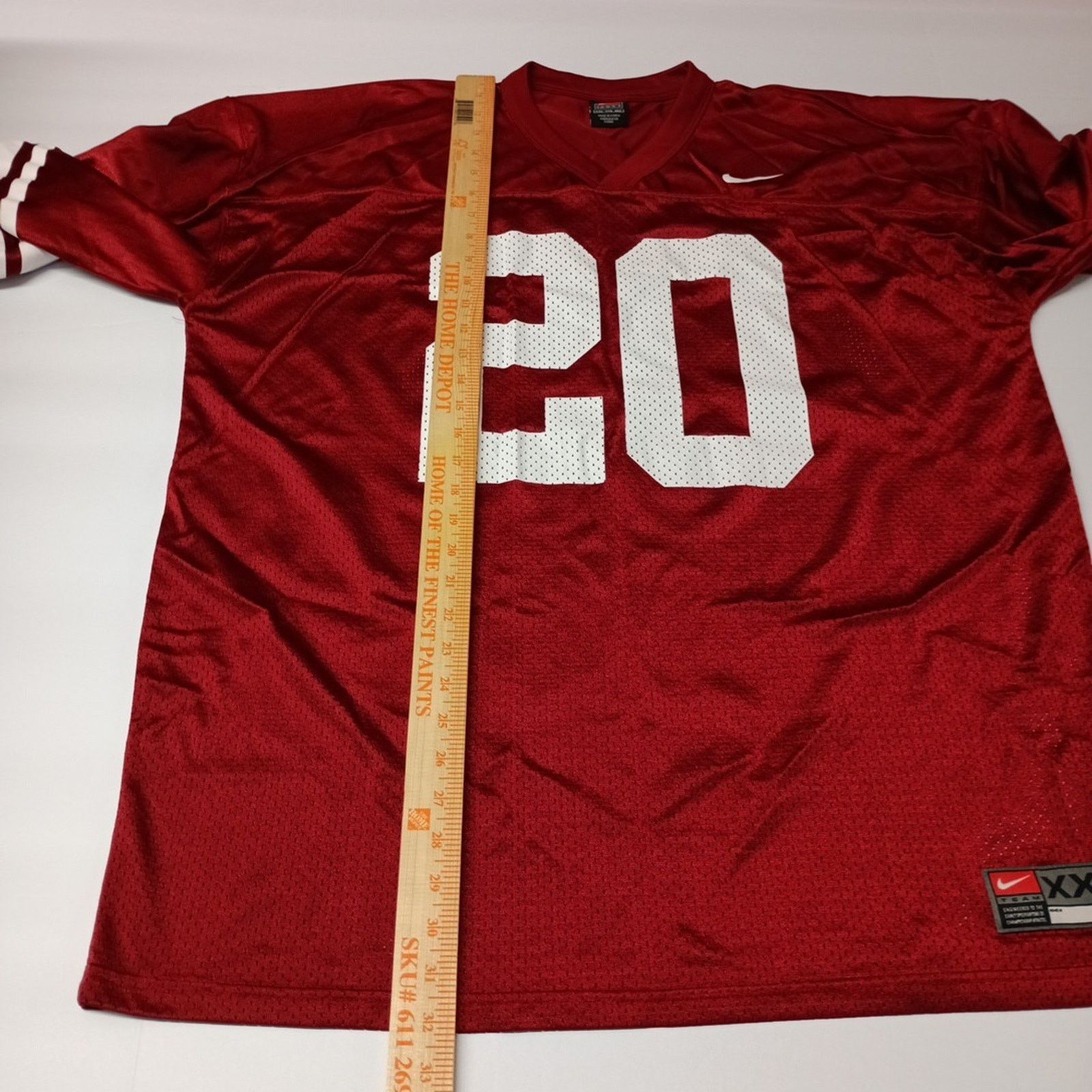 Nike Nike Scarlet Red Jersey #20 Mens Size 2XL Team NCAA Football Size US XXL / EU 58 / 5 - 6 Thumbnail