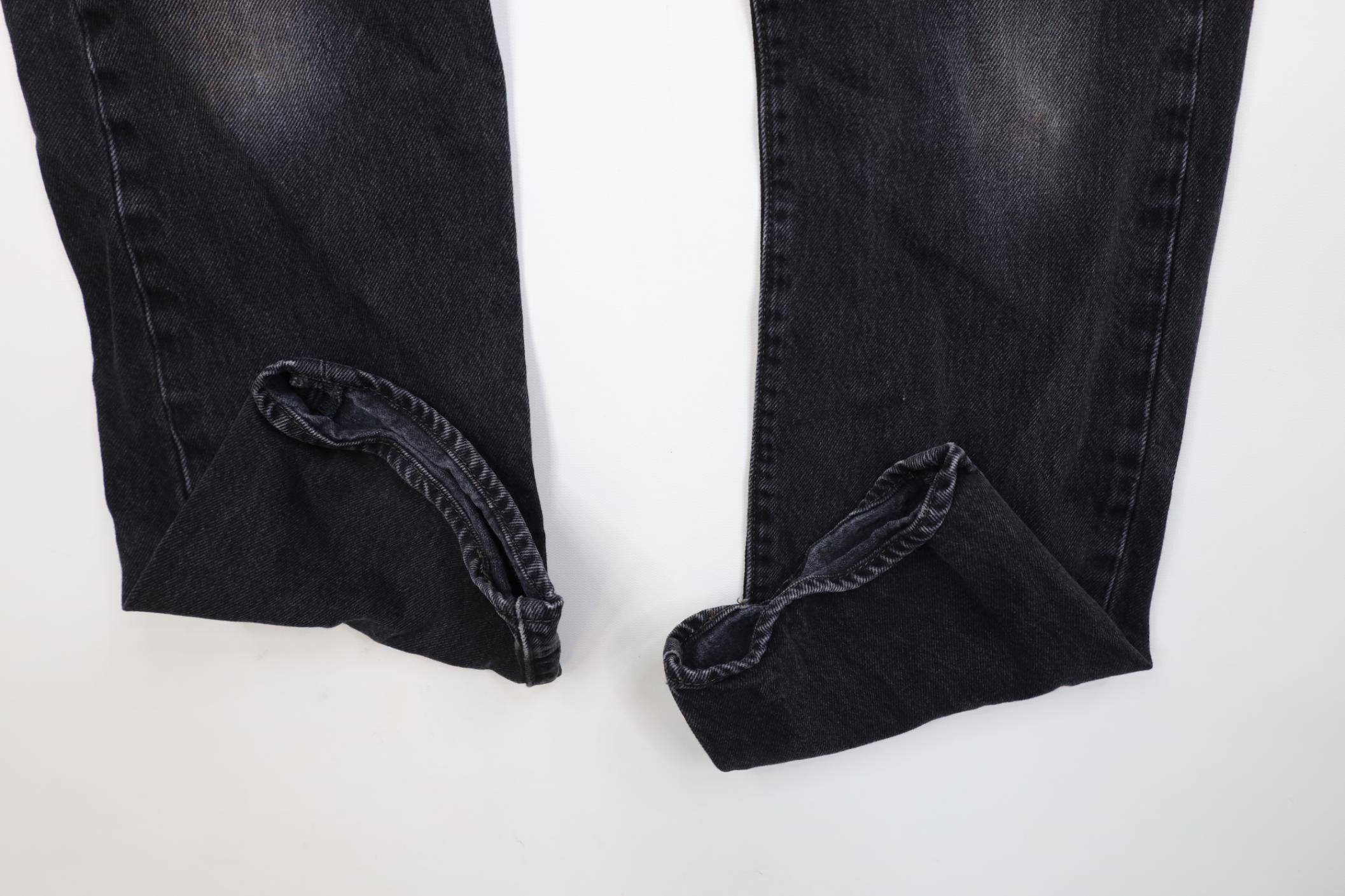 Levi's Vintage Y2K Levis 501xx Button Fly Original Fit Jeans Black Size US 33 - 5 Thumbnail